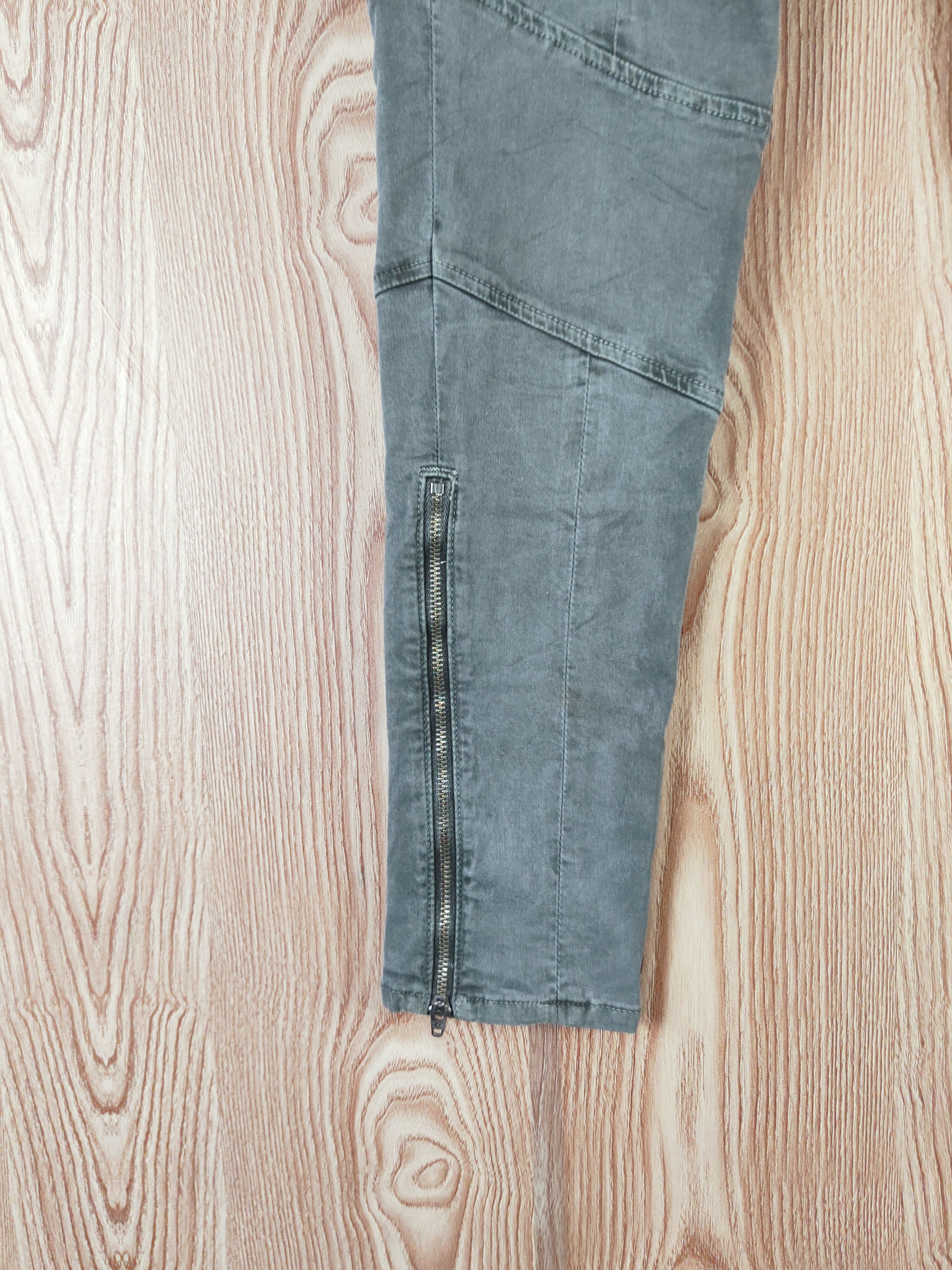 Japanese Brand J Brand Green Multipocket Tactical Cargo Pants #W371 Size 25" / US 0 / IT 36 - 4 Thumbnail