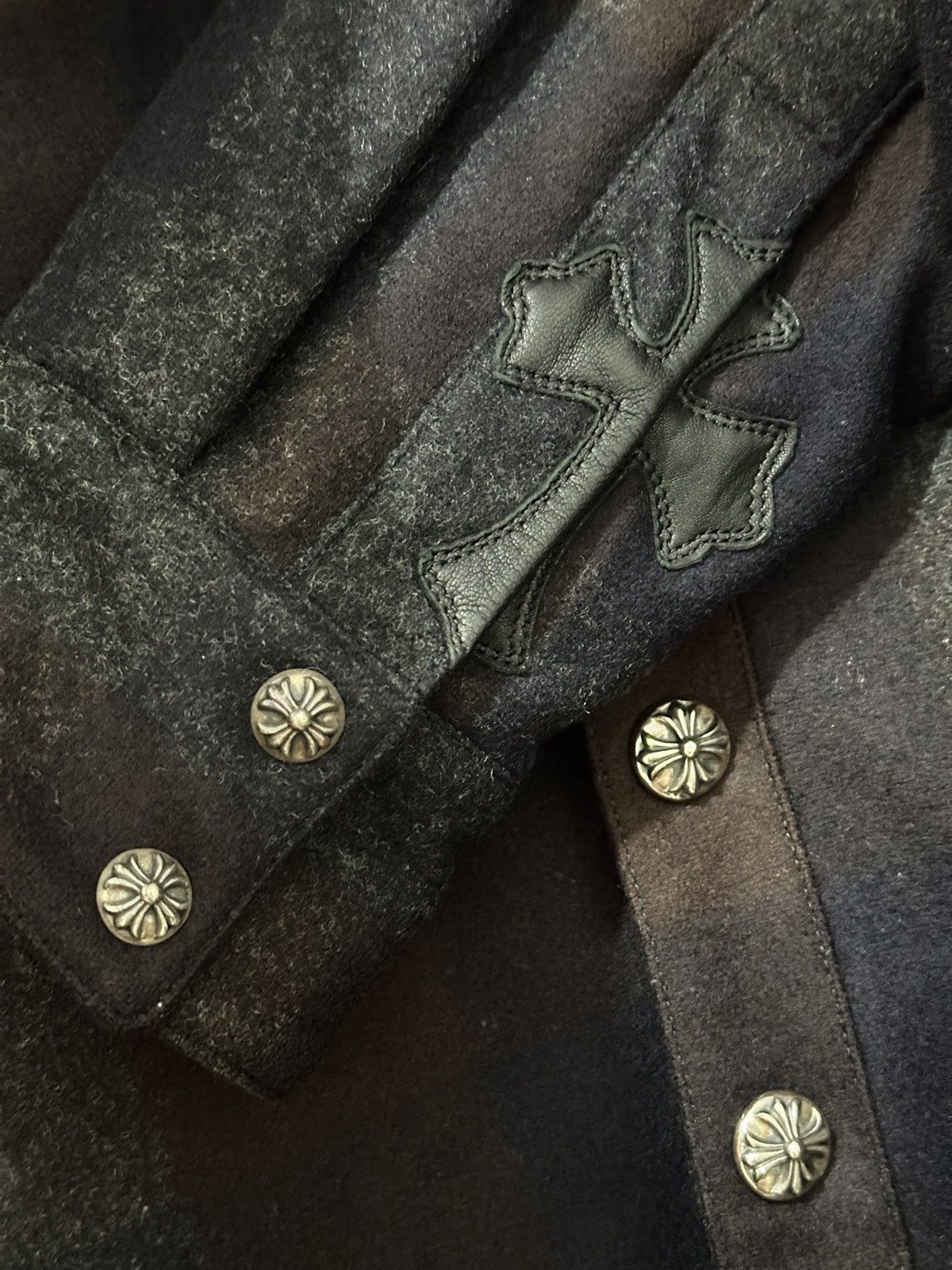 Chrome Hearts Chrome Hearts CPO Jacket Quilted Check Blouson Size US M / EU 48-50 / 2 - 4 Thumbnail