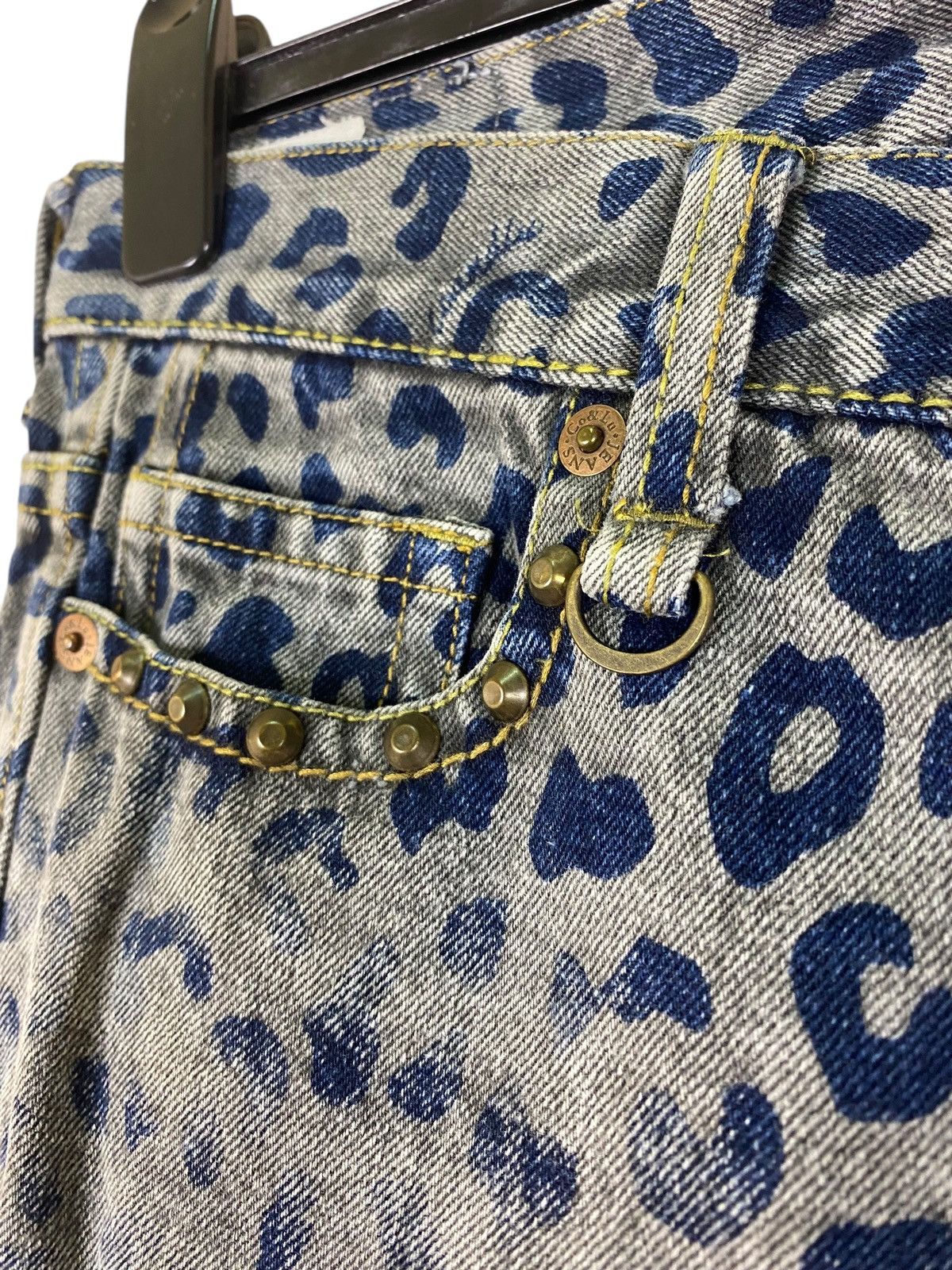 Japanese Brand Japanese Brand Co&Lu Leopard Fullprint Hysteric Insp Jeans Size US 32 / EU 48 - 5 Thumbnail