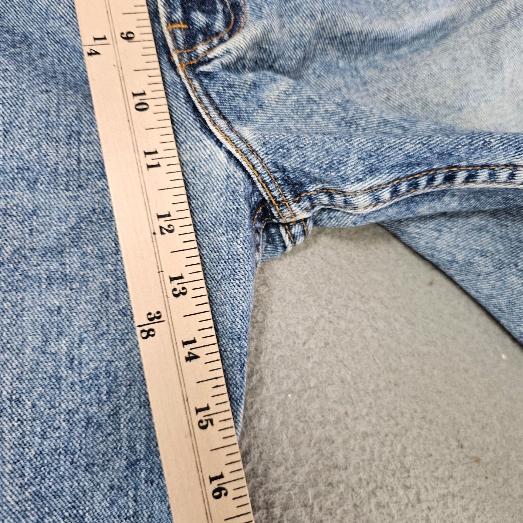 Levi's VTG Levi's 560 Jeans Men 40x28 Loose Tapered USA 90s Denim Blue Regular 5-Pocket Wide-Leg Classic Comfort Retro Mint Size US 40 / EU 56 - 4 Thumbnail