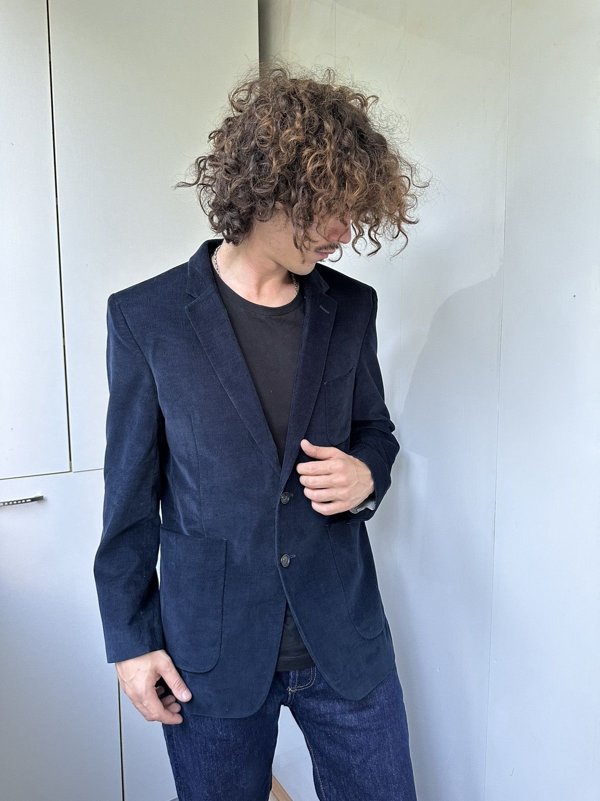 Burberry RRP890€ BURBERRY CORDUROY JACKET BLAZER Size 52R - 3 Thumbnail