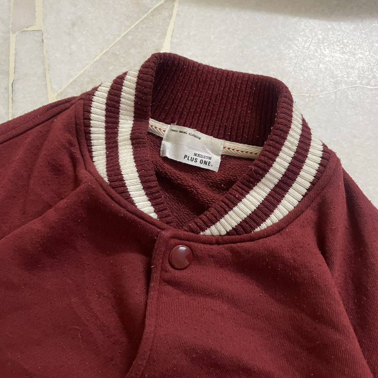Vintage Vintage classic varsity jacket plain button Size US M / EU 48-50 / 2 - 4 Thumbnail