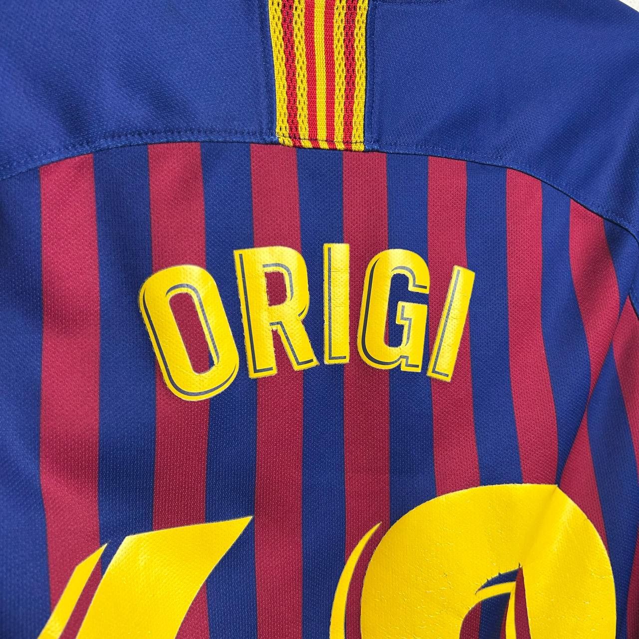 Nike Mens Nike FC Barcelona 2018 Origi player soccer jersey Size US S / EU 44-46 / 1 - 12 Thumbnail