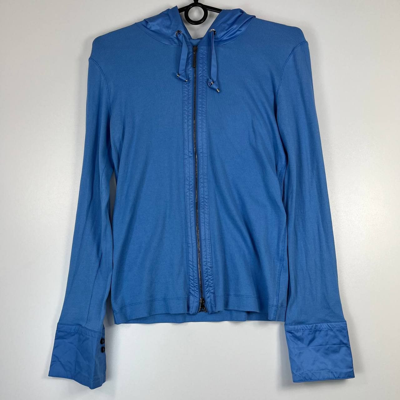 Other Marc Cain Sports Blue Zip Up Hoodie Jacket Womens Size M Size M / US 6-8 / IT 42-44 - 1 Thumbnail