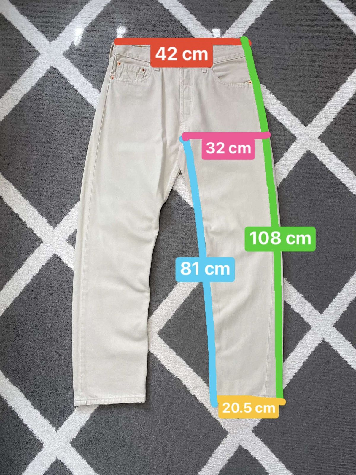 Levi's × Vintage Vintage 90’s Levi’s 501 men’s denim pants jeans Size US 32 / EU 48 - 16 Thumbnail