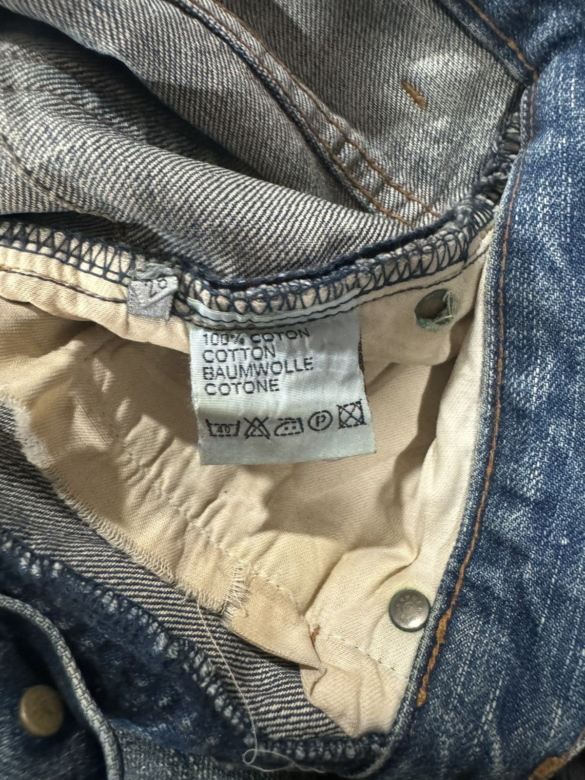 Dior × Hedi Slimane Dior Homme Hedi Silmane Blue Lusters Size US 28 / EU 44 - 5 Thumbnail