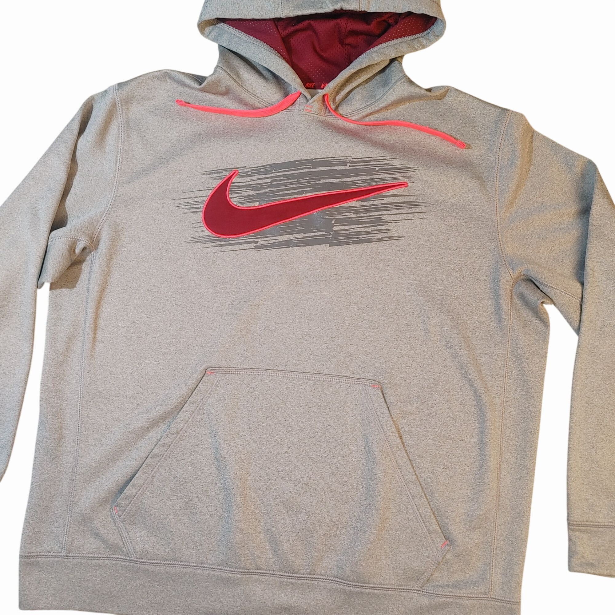 Nike Nike Therma Fit XL Gray Hoodie Sweatshirt Pullover Fleece Cr Size XL / US 12-14 / IT 48-50 - 11 Thumbnail