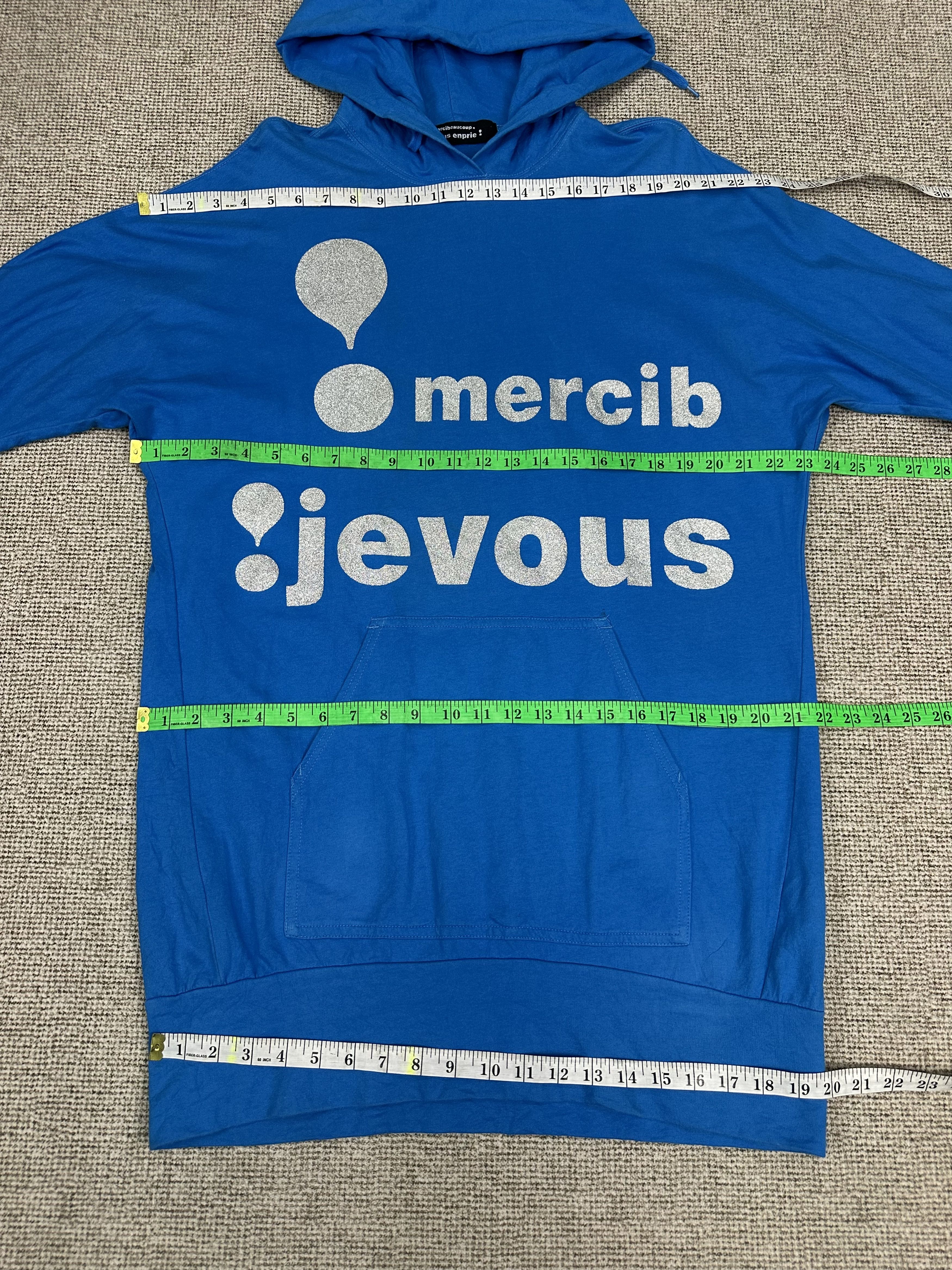 mercibeaucoup Mercibeaucoup Jevous Enprie Issey Miyake Long Hoodie VT18 Size US L / EU 52-54 / 3 - 3 Thumbnail
