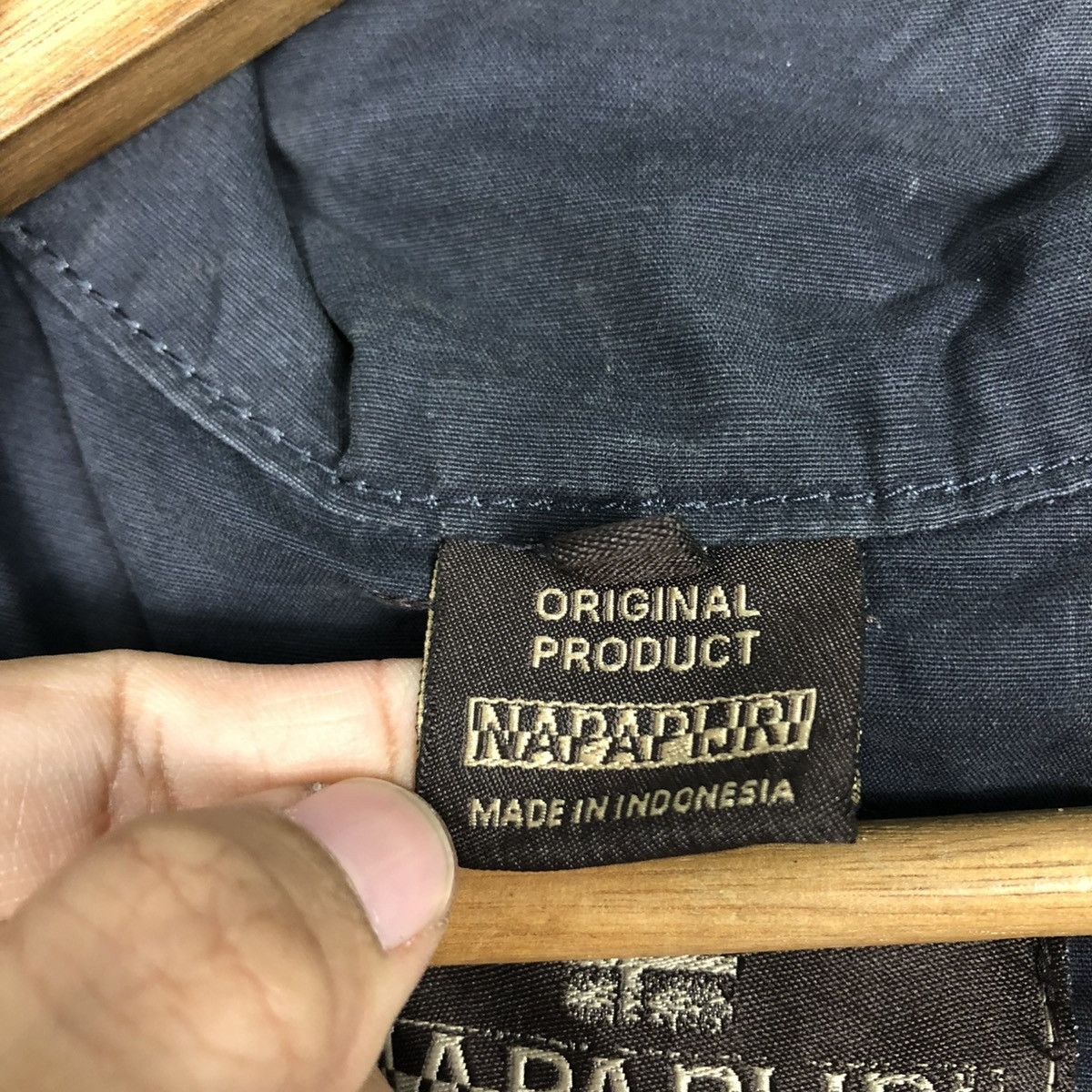 Napapijri 🔥VINTAGE NAPAPIJRI JACKET BIG LOGO BLANKET Size US S / EU 44-46 / 1 - 22 Thumbnail