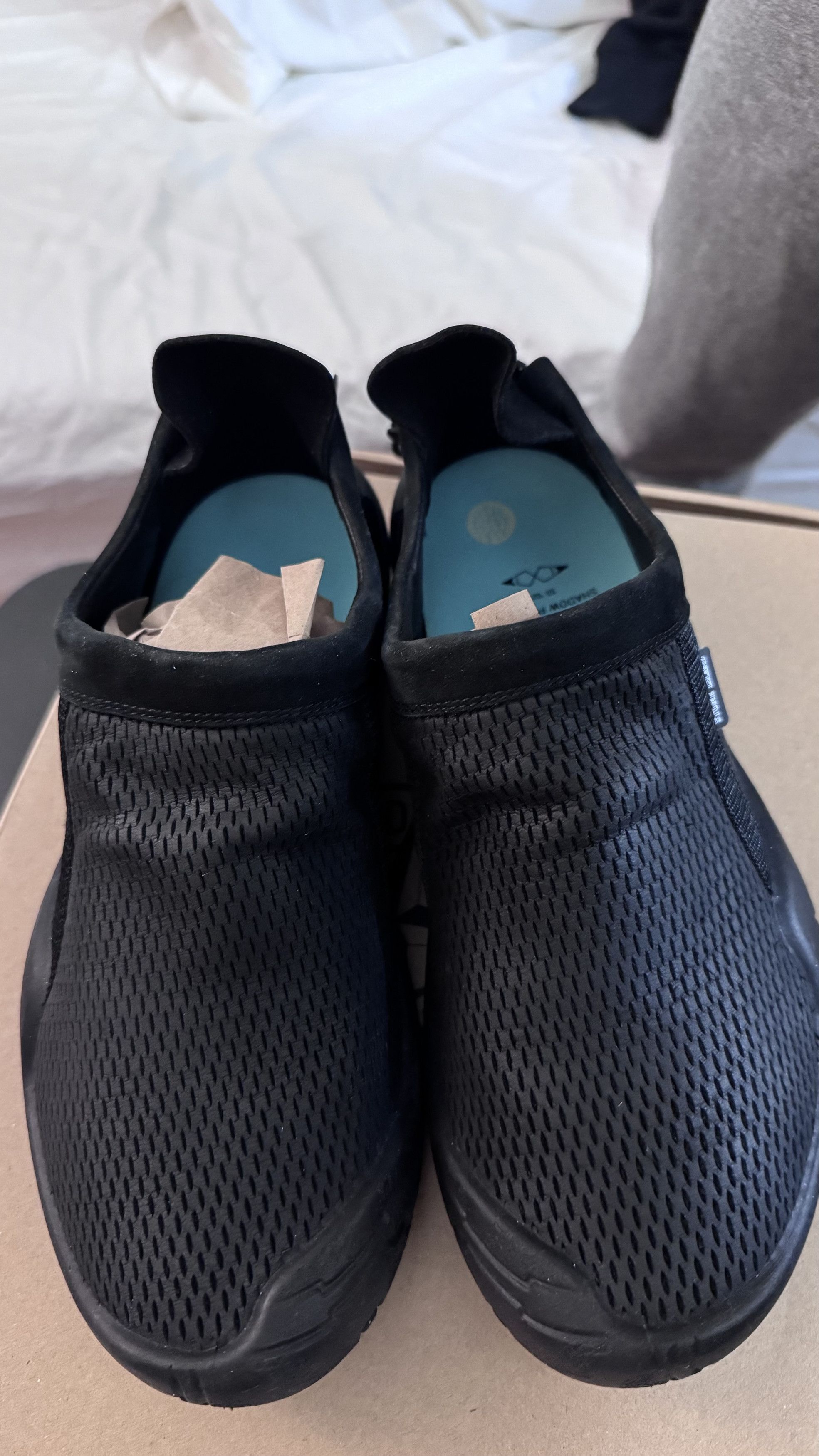 Stone Island Shadow Project Stone Island Shadow Project Black ECCO Mesh Effect Slippers Size US 6.5 / EU 39-40 - 3 Thumbnail