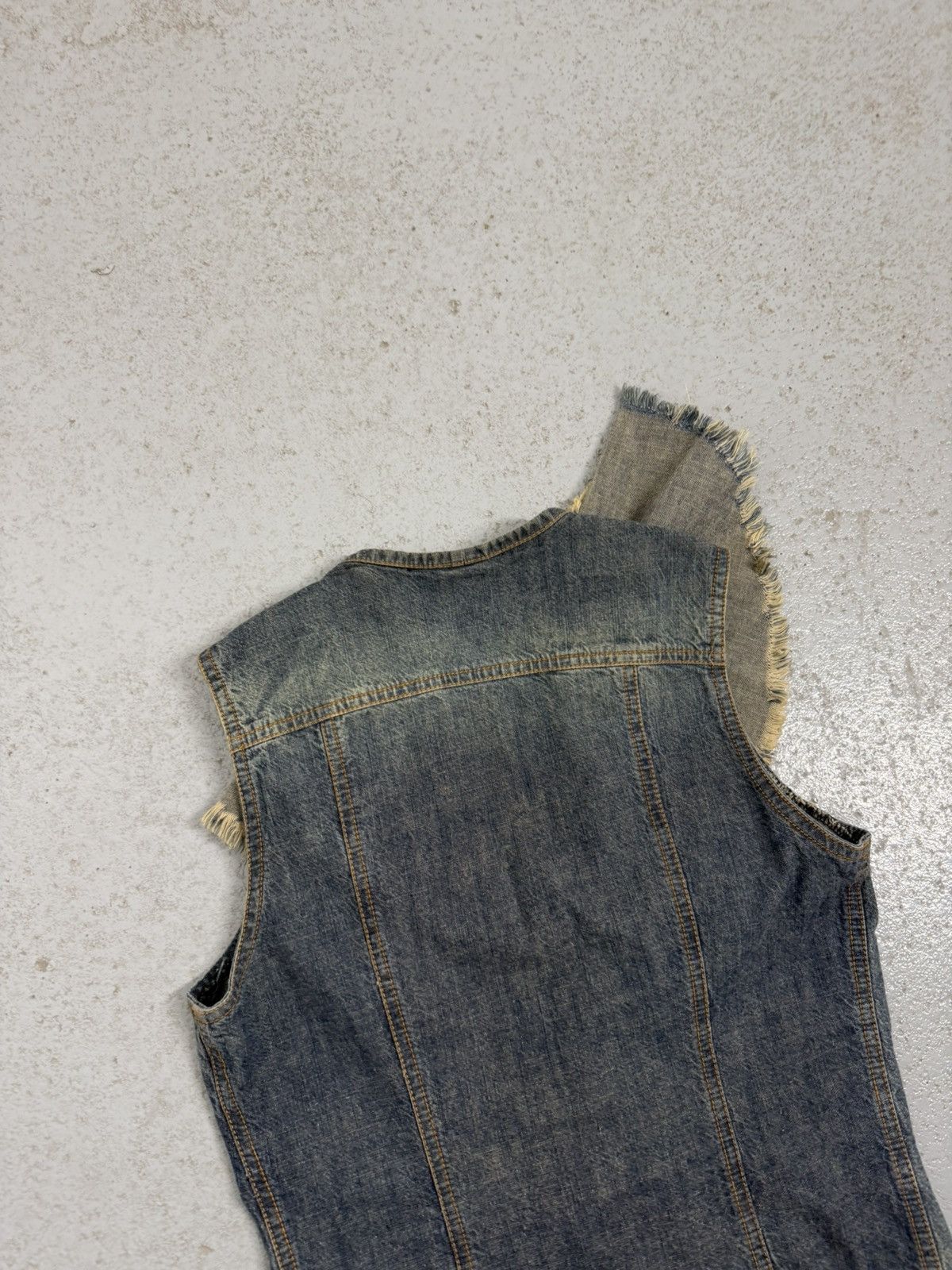 plein sud Plein Sud Jeans Waved Vest Size S / US 4 / IT 40 - 9 Thumbnail
