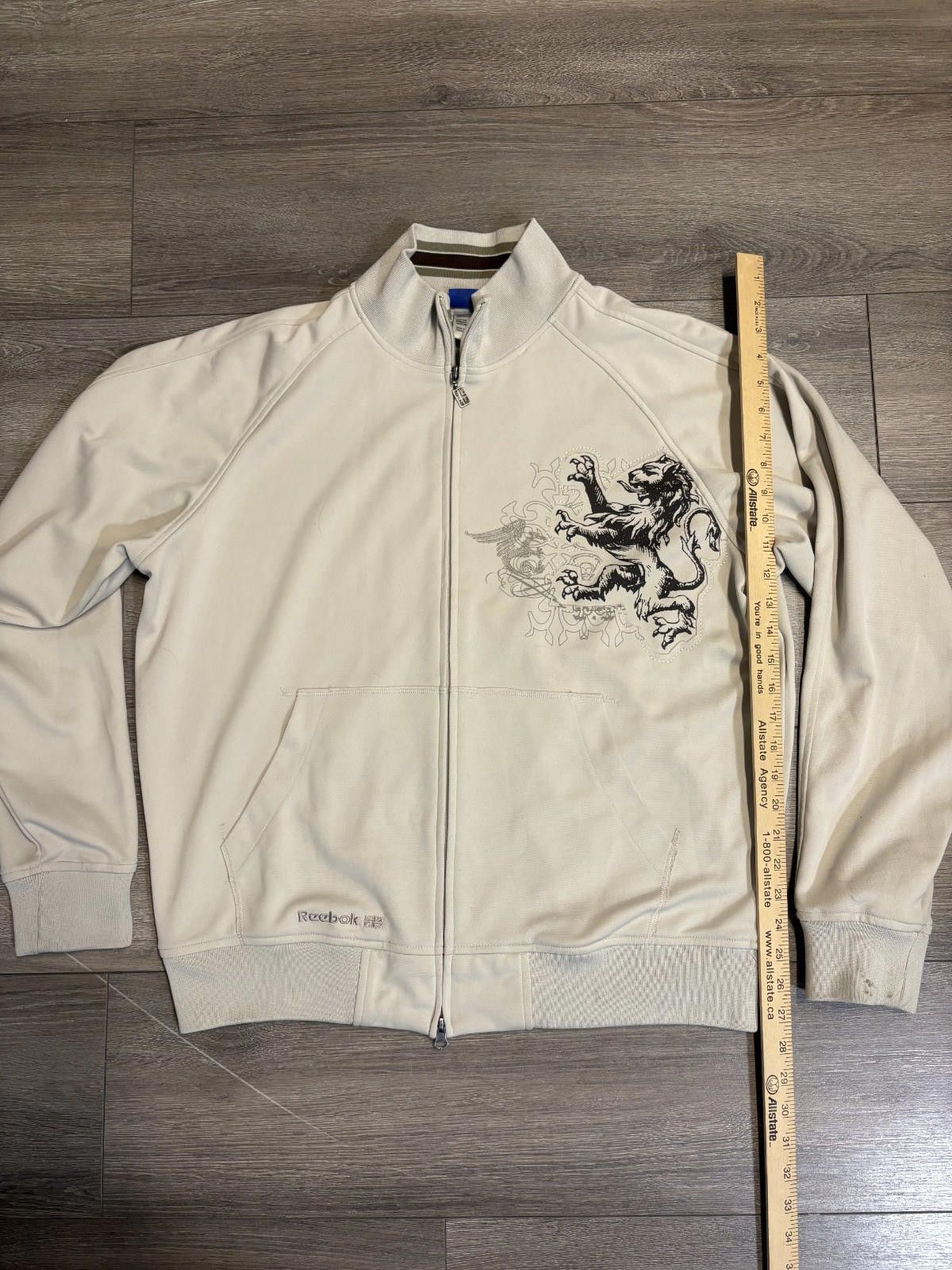 Reebok 🚨 REEBOK Track Jacket VTG 90s Full-Zip Y2K Lion Graphic L Size US L / EU 52-54 / 3 - 5 Thumbnail