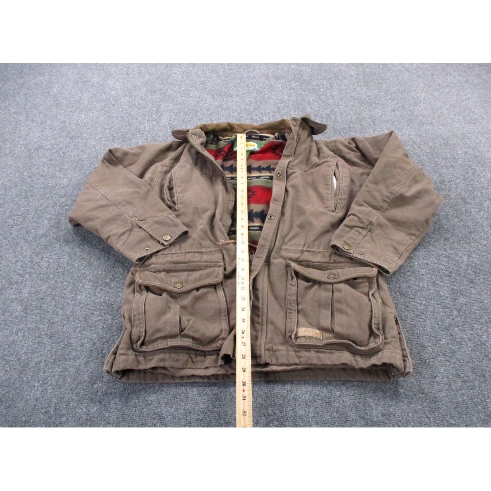 Vintage Cabela's Jacket Mens M Aztec Lined Fleece Hunting Outdoors Hiking Southwestern Size US M / EU 48-50 / 2 - 4 Thumbnail