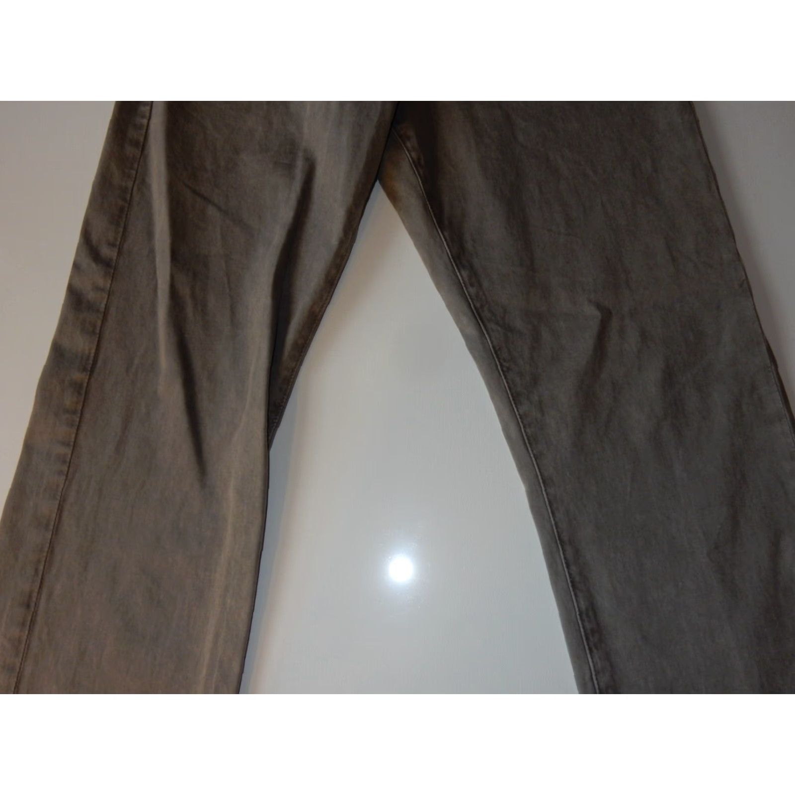 Vintage VINTAGE Adrian Goldschmeid Men's Jeans Size 29x34 Gray Slim Straight 90s Men's Size US 29 - 5 Thumbnail