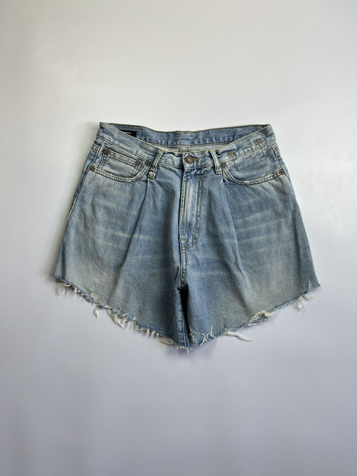 R13 R13 DAMON PLEATED SHORT Size 26" / US 2 / IT 38 - 2 Thumbnail