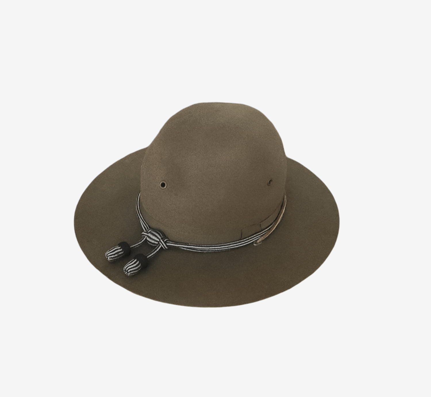 Stetson × Vintage WWII True Vintage Stetson Lt. Colonel Officer Campaign Hat Size ONE SIZE - 4 Thumbnail