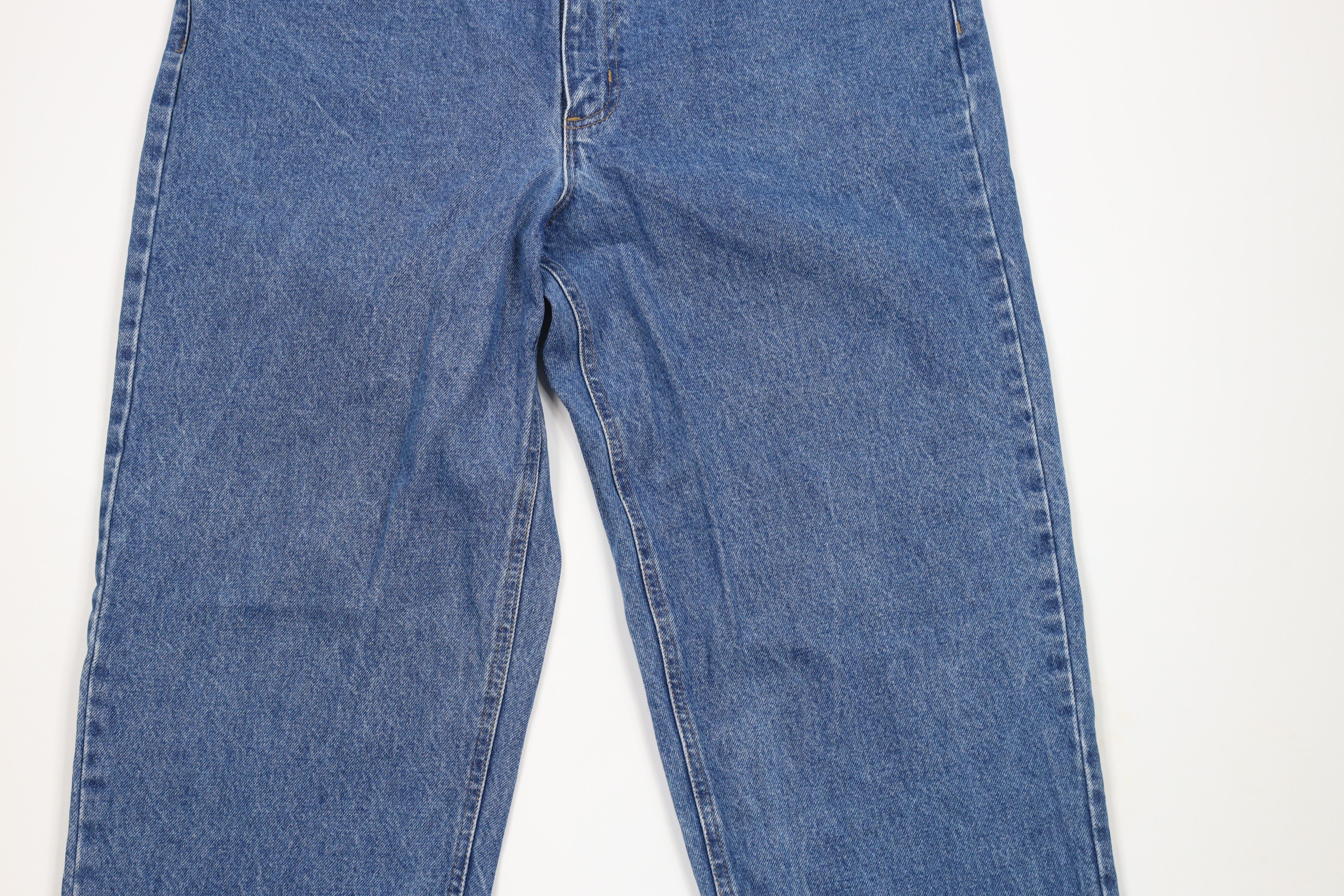 Carhartt × Vintage Vintage Carhartt Out Original Fit Denim Jeans Blue Cotton Size US 40 / EU 56 - 3 Thumbnail