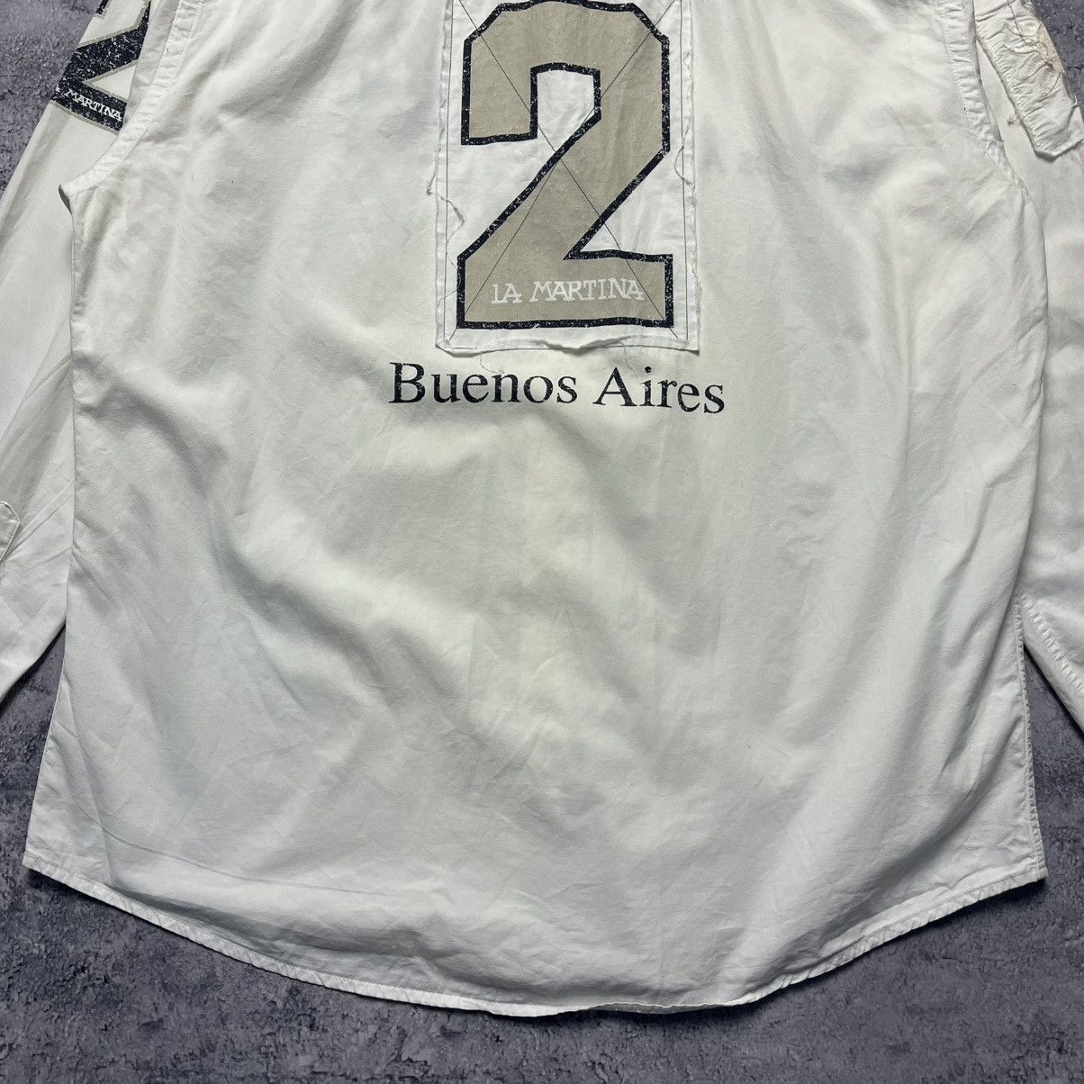 La Martina Vintage La Martina Buenos Aires #2 Shirt Button Down Size US L / EU 52-54 / 3 - 19 Thumbnail