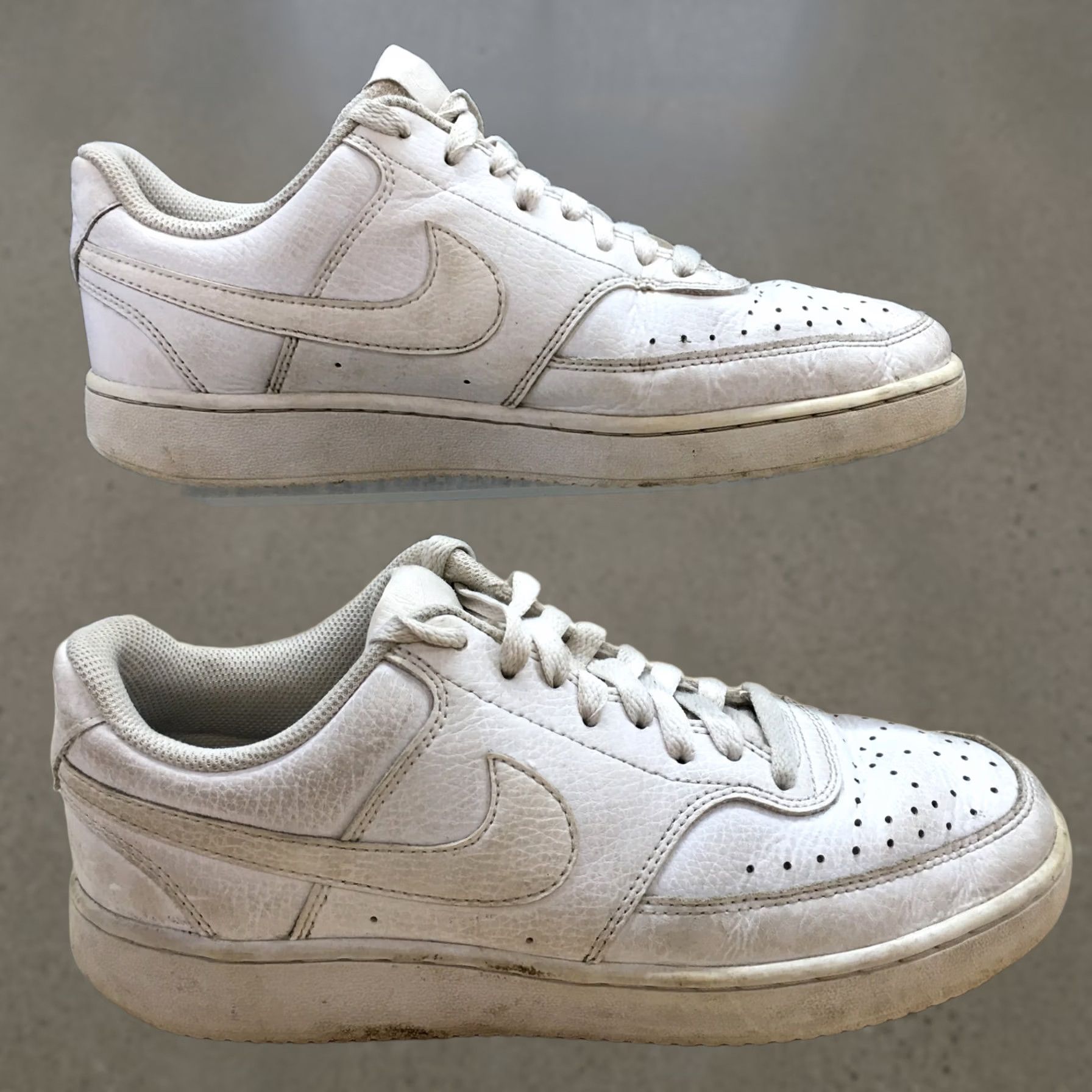 Nike Nike Court Vision Low Mens? Womens 8.5 White Sneaker Lace Up Low Top CD5434-100 Court Vision Low Size M / US 6-8 / IT 42-44 - 1 Thumbnail
