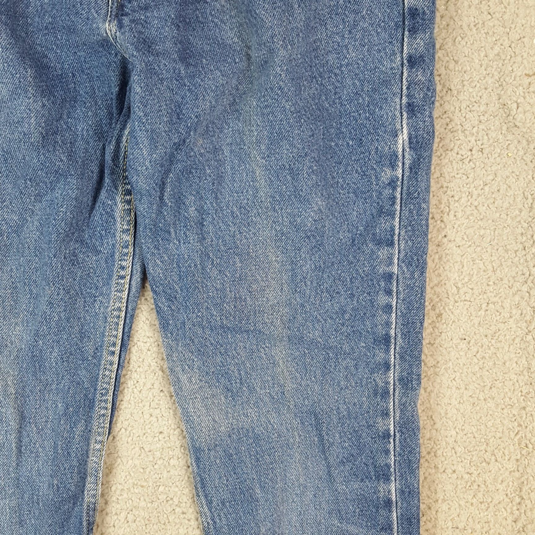 Tommy Hilfiger VINTAGE Tommy Hilfiger Women's Jeans Size 2 Y2K 2000s Denim Blue Retro Casual Straight Pants Size 26" / US 2 / IT 38 - 6 Thumbnail