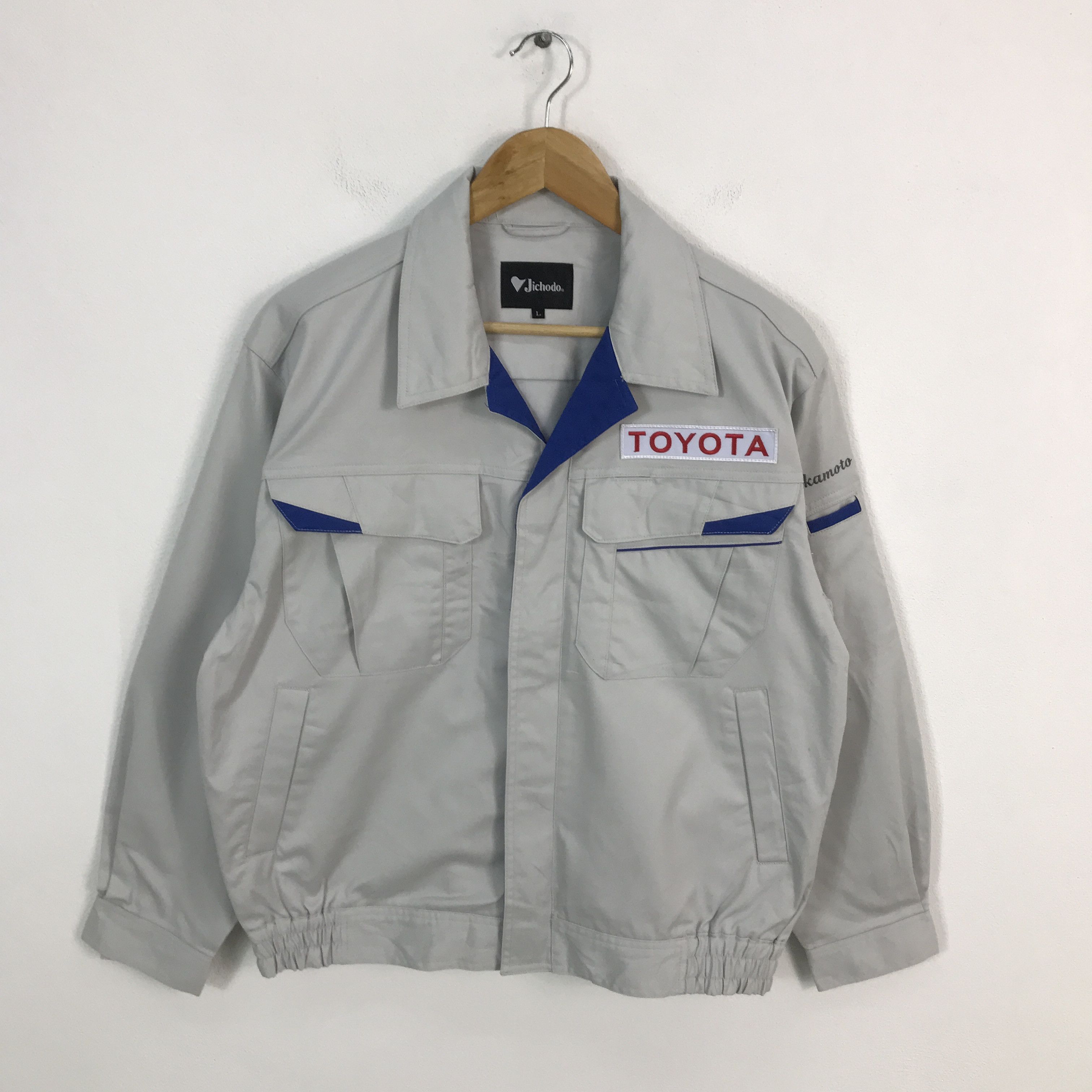 Japanese Brand racing development trd toyota work jacket Size US L / EU 52-54 / 3 - 2 Thumbnail
