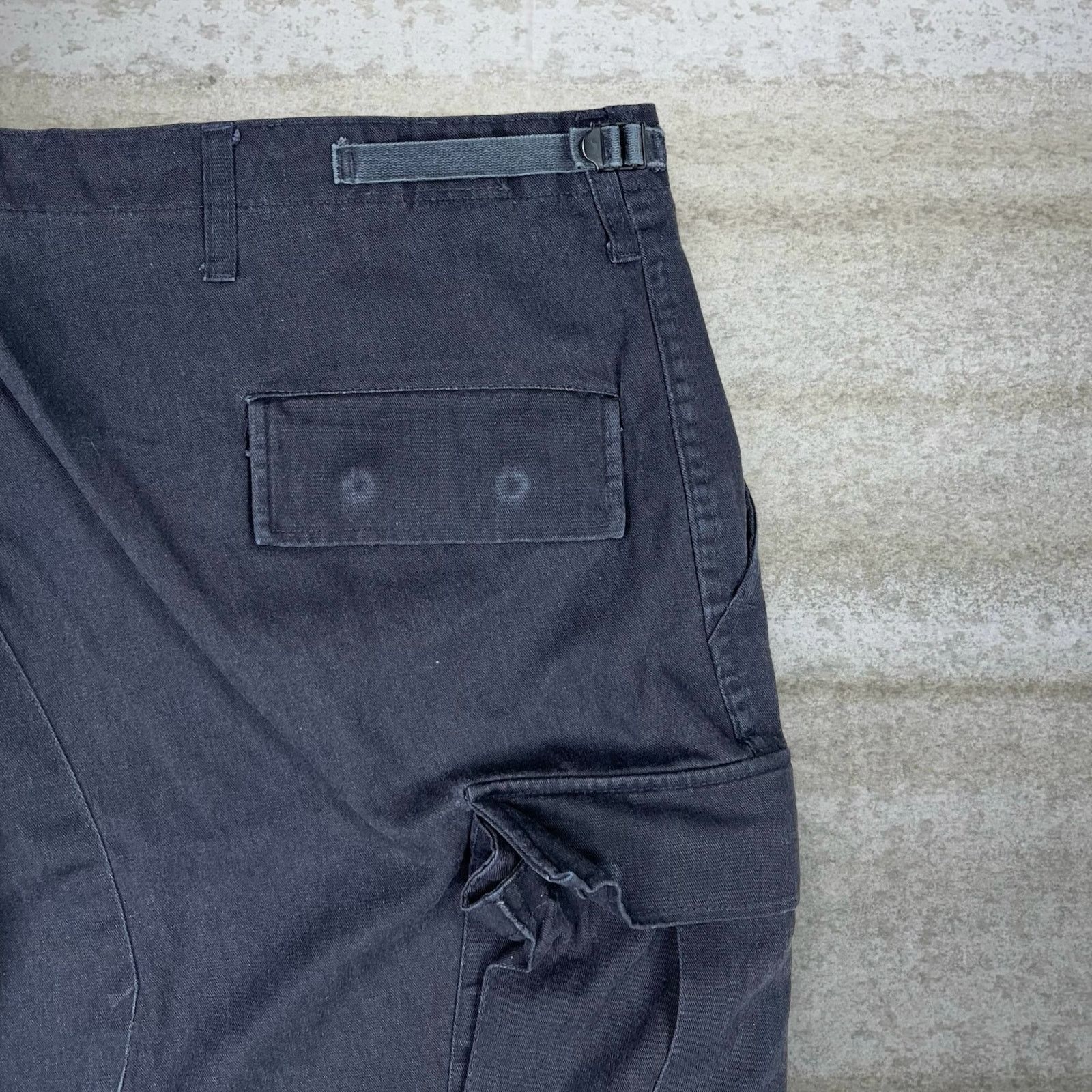 Propper Vintage 90s Military Tactical Pants 48x30 Baggy Wide Black Size US 44 / EU 60 - 3 Thumbnail