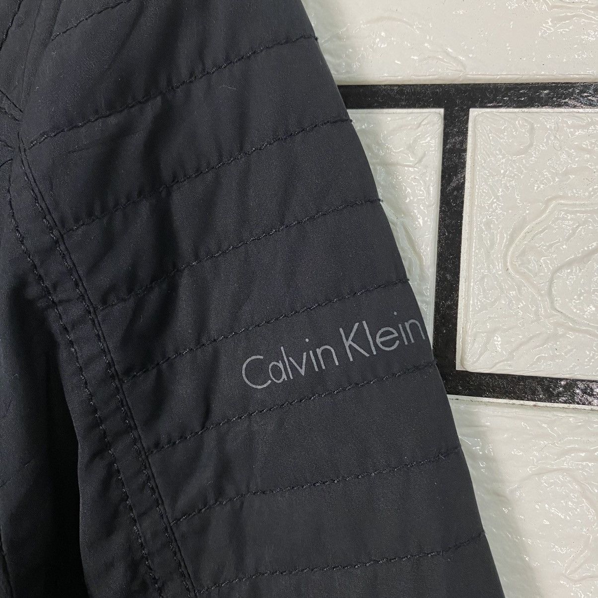 Calvin Klein 📌Vintage Zipper Bomber Jacket Calvin Klein Jeans Size US M / EU 48-50 / 2 - 19 Thumbnail