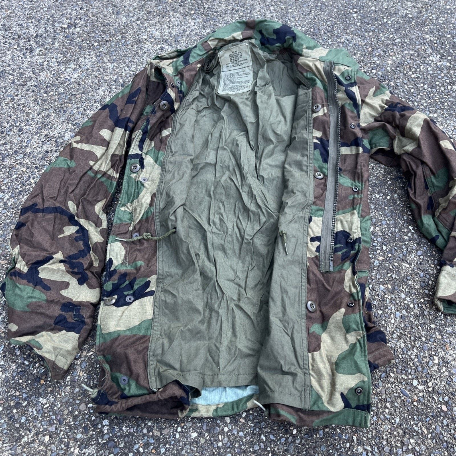 Other USGI US Army M-65 Woodland Field Jacket Cold Weather Small Size US S / EU 44-46 / 1 - 9 Thumbnail