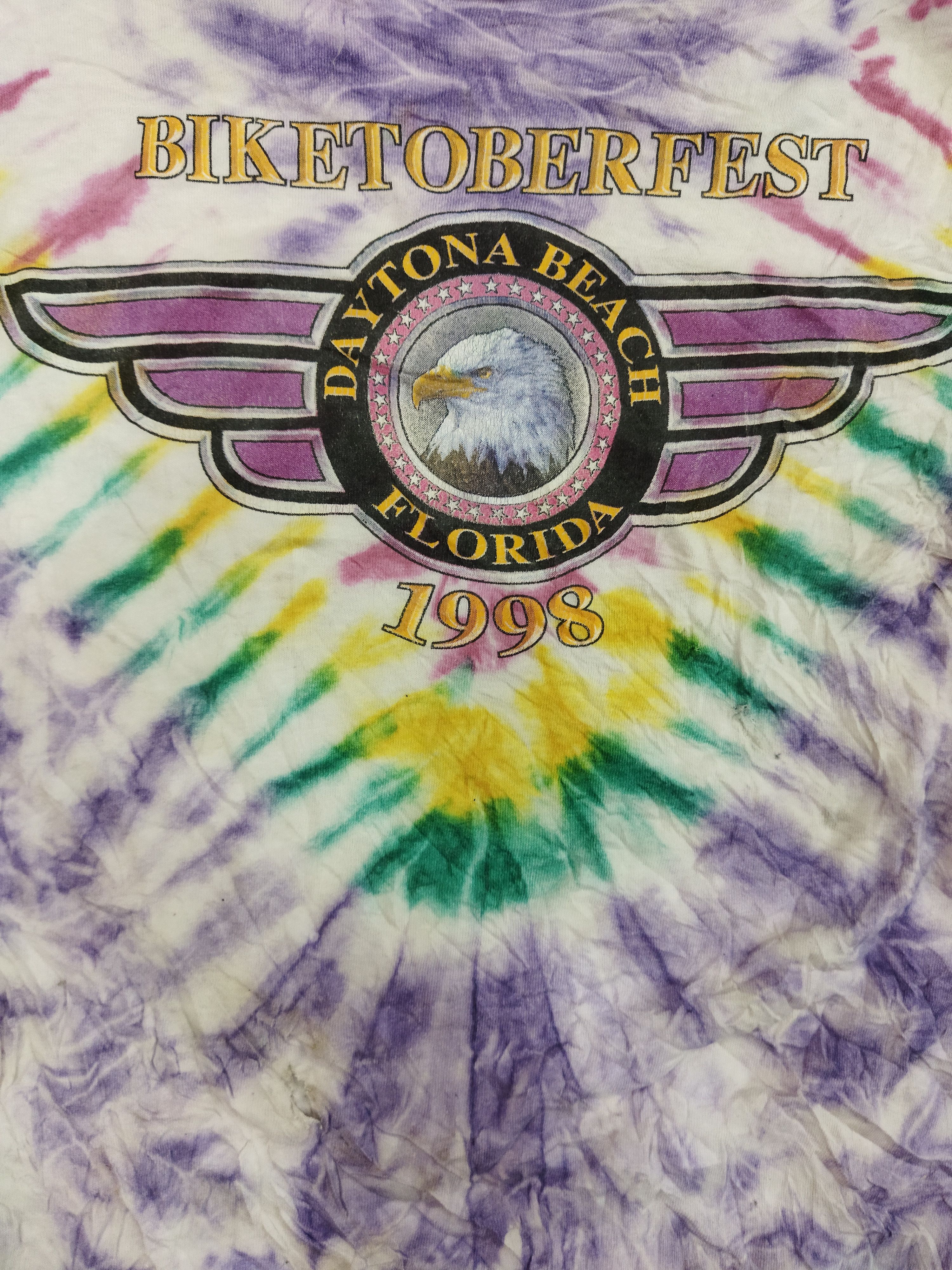 Planet Hollywood × Vintage Vintage 1998 Planet Hollywood Biketoberfest Tee Size US M / EU 48-50 / 2 - 3 Thumbnail