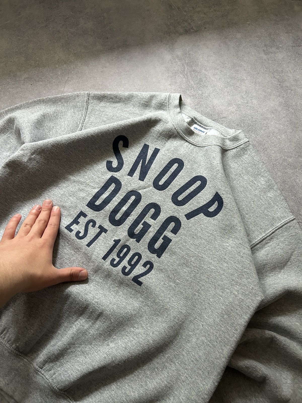 Band Tees × Snoop Dogg × Vintage Vintage Snoop Dogg big logo boxy sweatshirt mens 00s Size US M / EU 48-50 / 2 - 2 Thumbnail