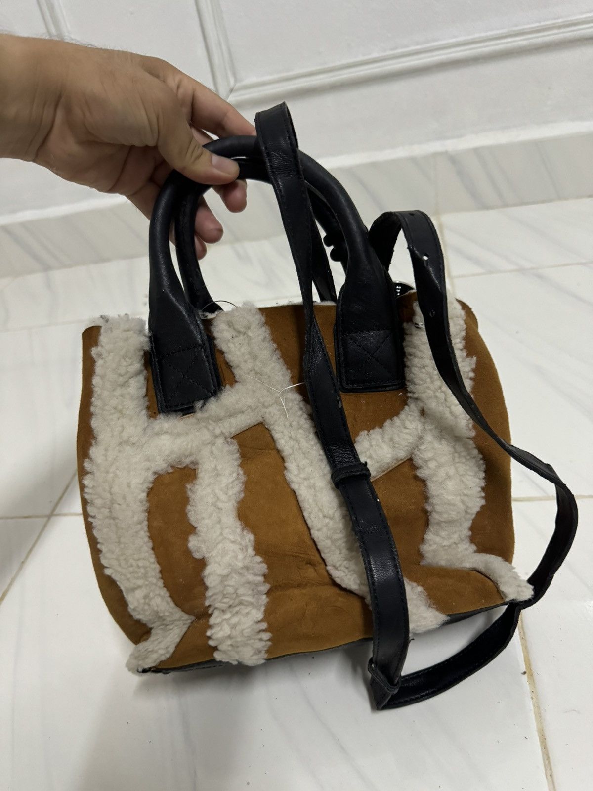 Diesel × If Six Was Nine Diesel faux fur handbag Size ONE SIZE - 9 Thumbnail