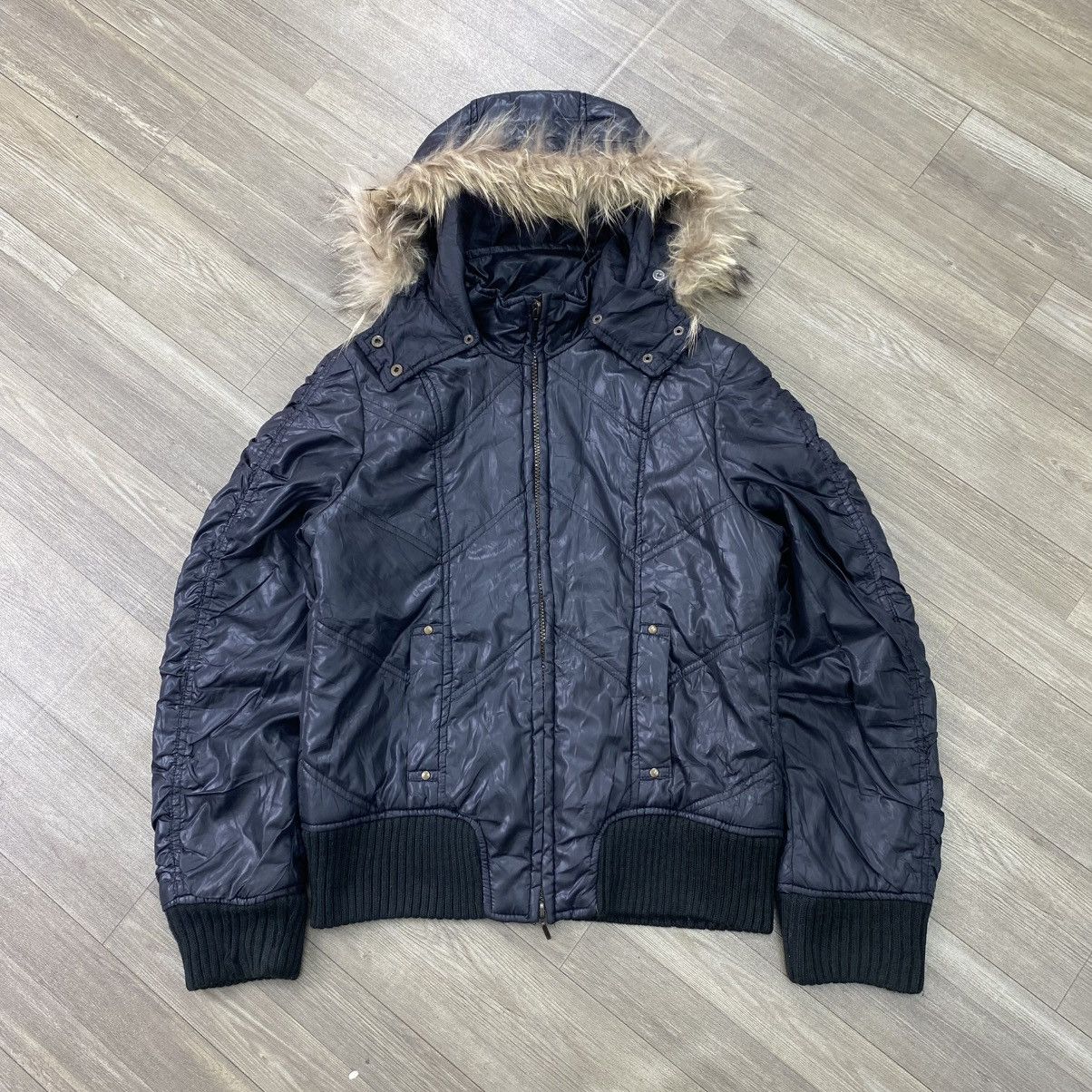 Hysteric Glamour 2000s Sky Bomber Gothic IfSixWasNine Goa Lgb Bono Fur Jacket Size US L / EU 52-54 / 3 - 2 Thumbnail