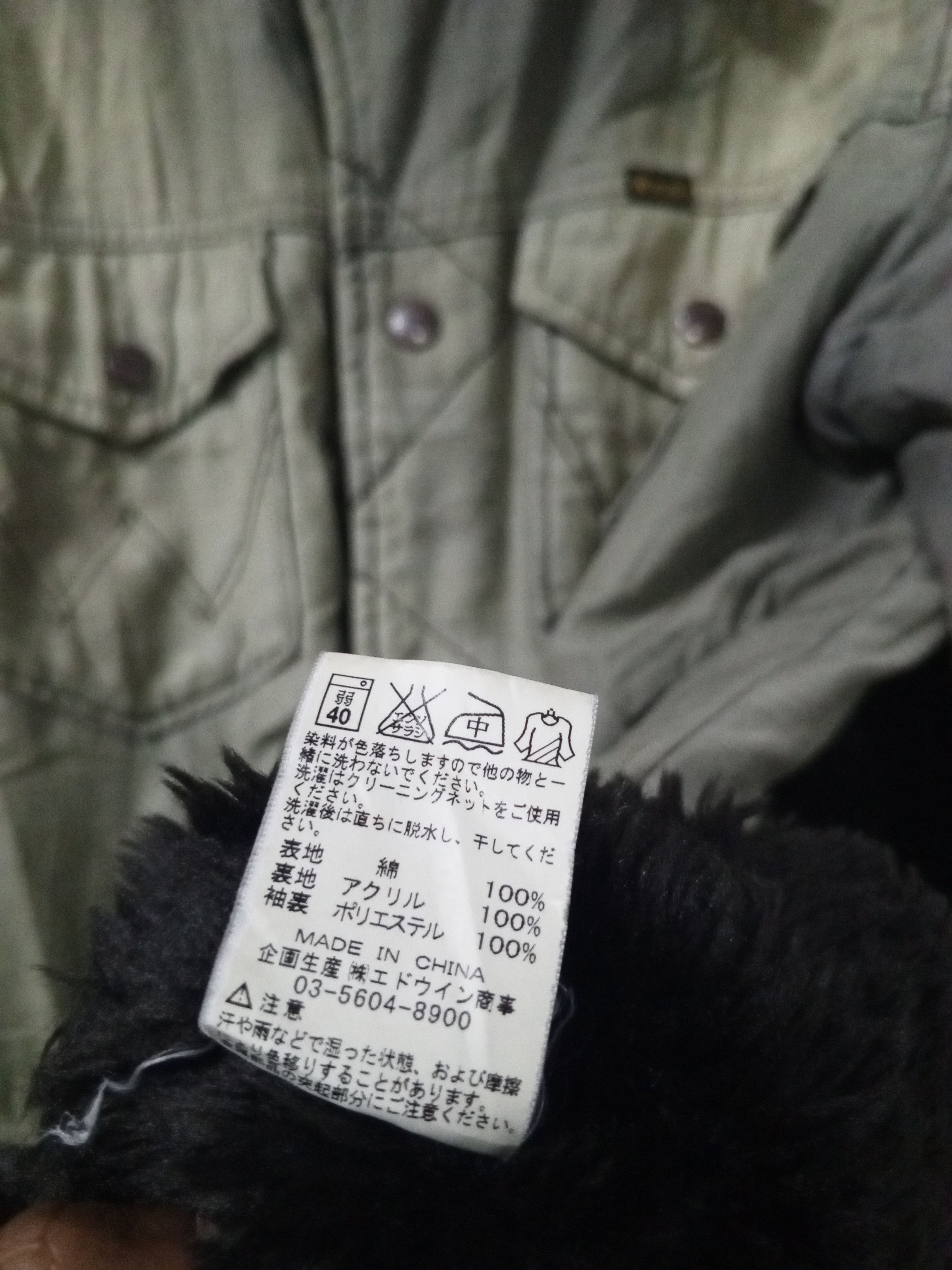 Wrangler Vtg Worn Faded Wrangler WrangeCoat Fleece Inside Jacket Size US M / EU 48-50 / 2 - 11 Thumbnail