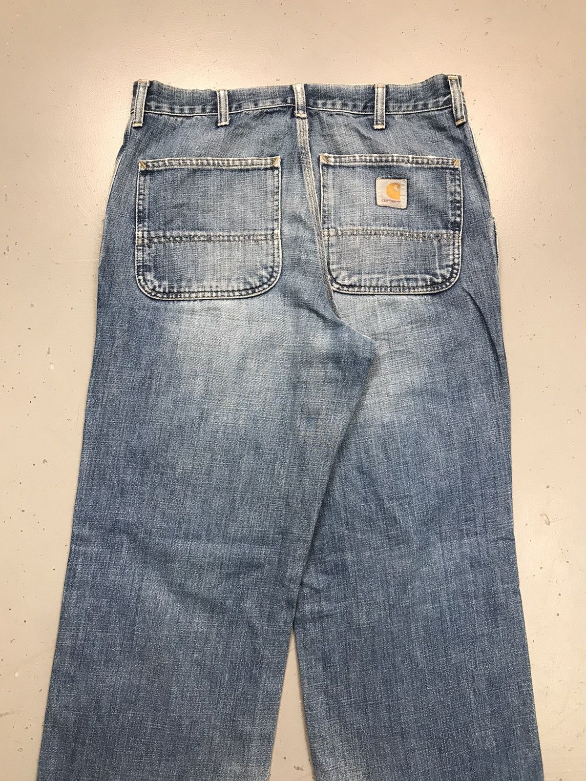 Carhartt Vintage Carhartt distressed simple pant Size US 34 / EU 50 - 16 Thumbnail
