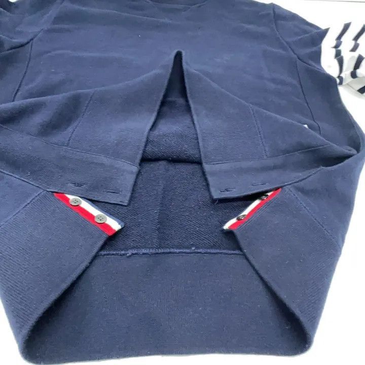 Thom Browne Thom Browne Classic Navy Sweatshirt for Men -2507 Size US M / EU 48-50 / 2 - 5 Thumbnail