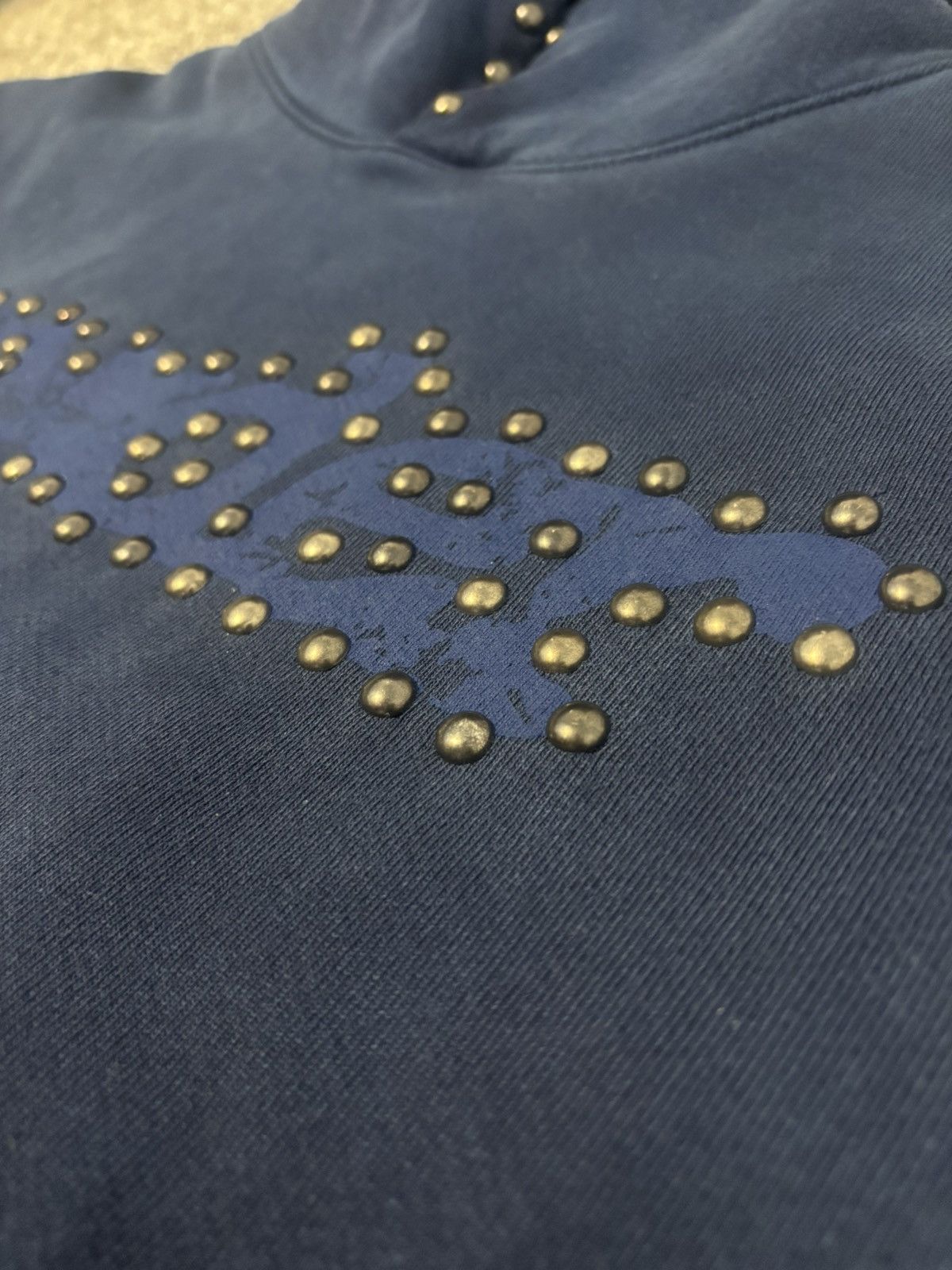 Sp5der Punk V3 Studded Hoodie Size US M / EU 48-50 / 2 - 4 Thumbnail