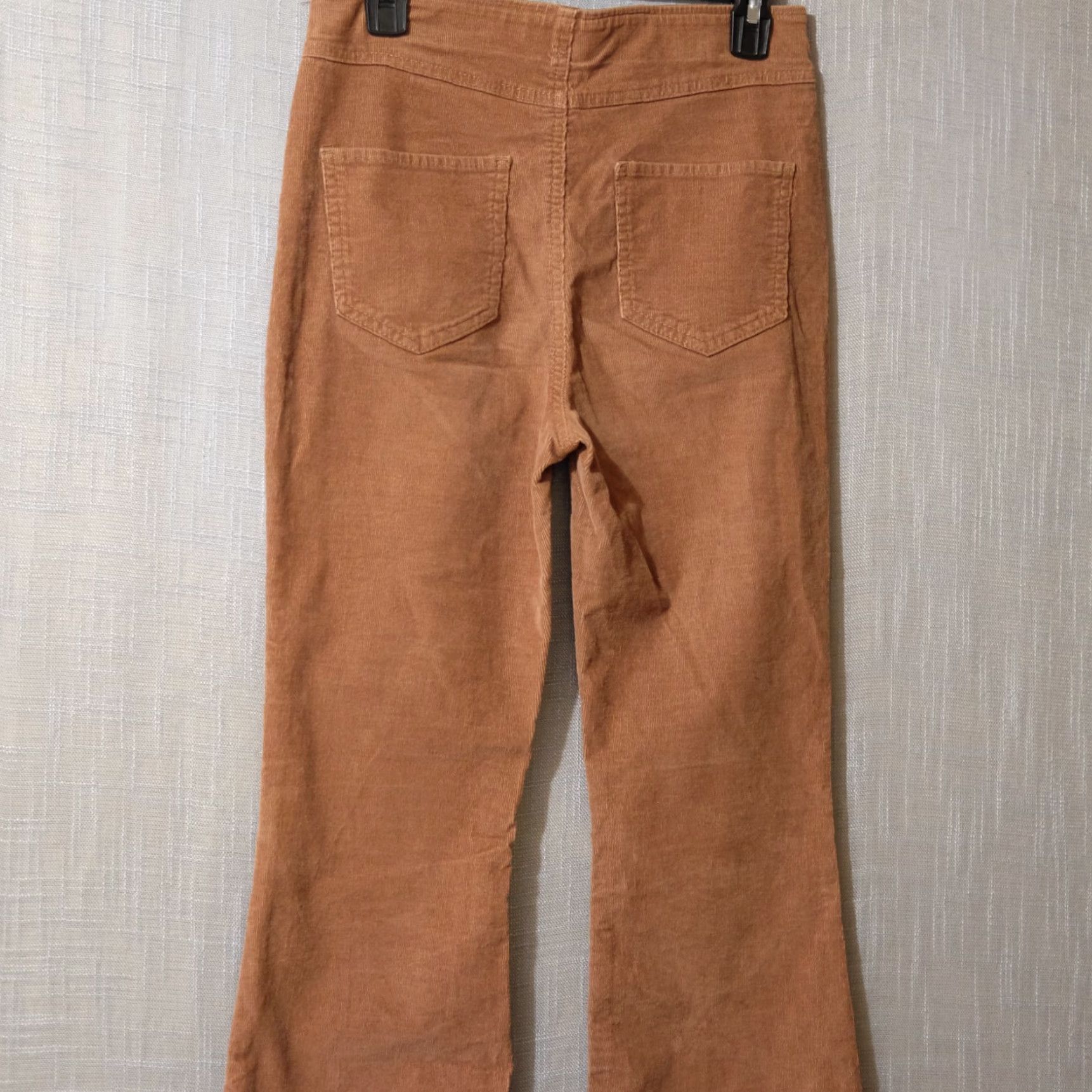 Vintage EUC No Boundaries Pants Brown High Rise Flare Corduroy Juniors S (3-5) #A15-24 Size 28" / US 6 / IT 42 - 6 Thumbnail