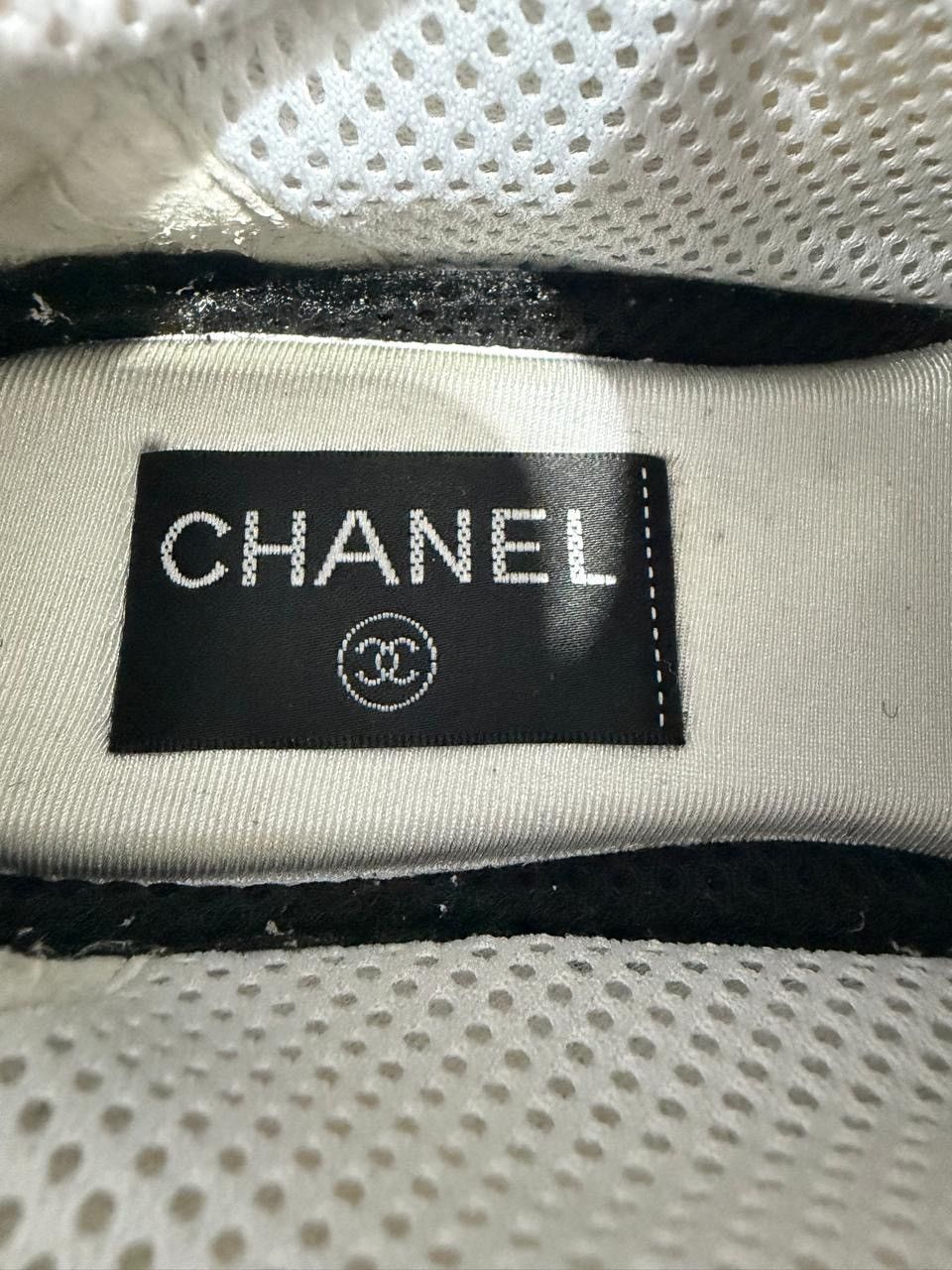 Chanel Chanel black and white color matching sneakers shoes EU 36. Size US 6 / IT 36 - 7 Thumbnail