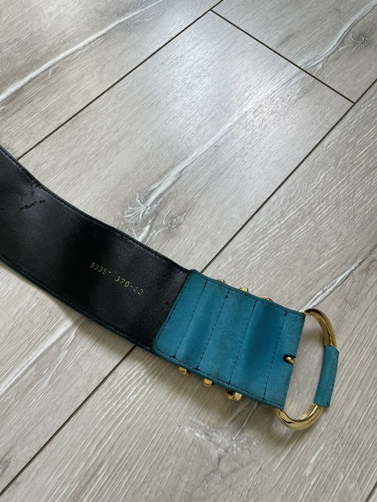 Escada × Vintage ESCADA vintage belt Womens Leather Size ONE SIZE - 6 Thumbnail