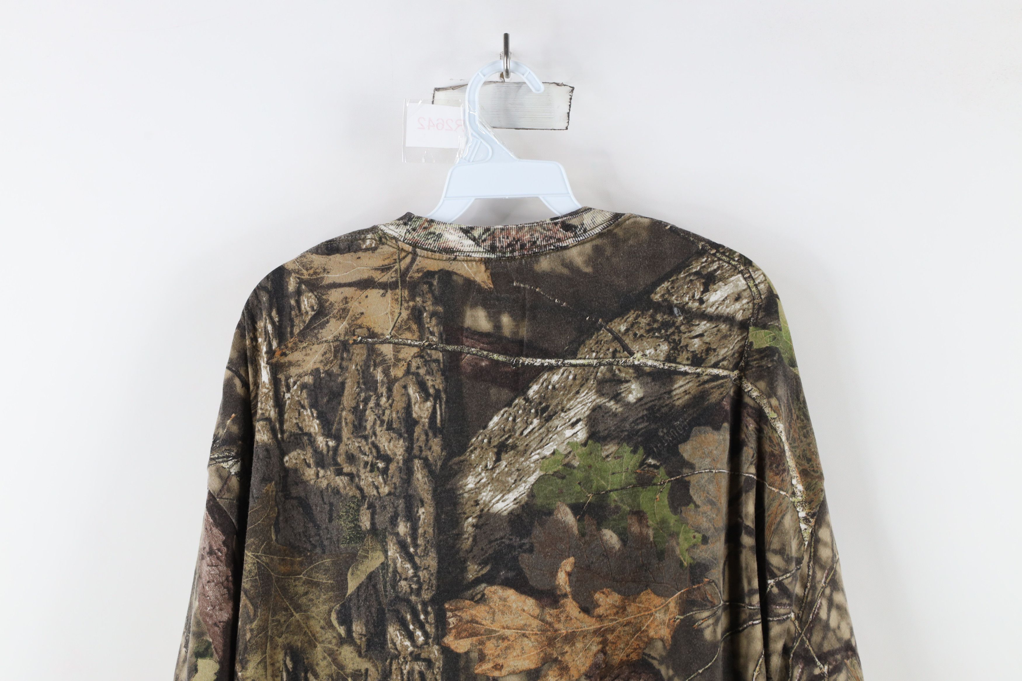 Vintage Vintage Streetwear Mossy Oak Camouflage Short Sleeve T-Shirt Size US XXL / EU 58 / 5 - 10 Thumbnail