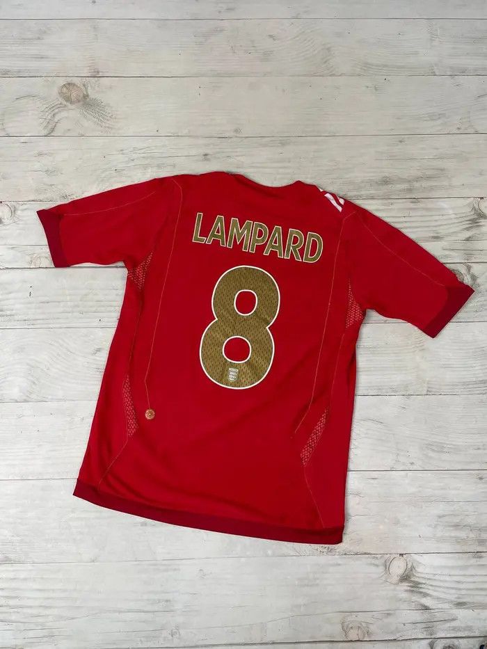 Umbro Vintage Umbro England 2006 2008 Lampard #8 Away Shirt Jersey Size US S / EU 44-46 / 1 - 1 Thumbnail