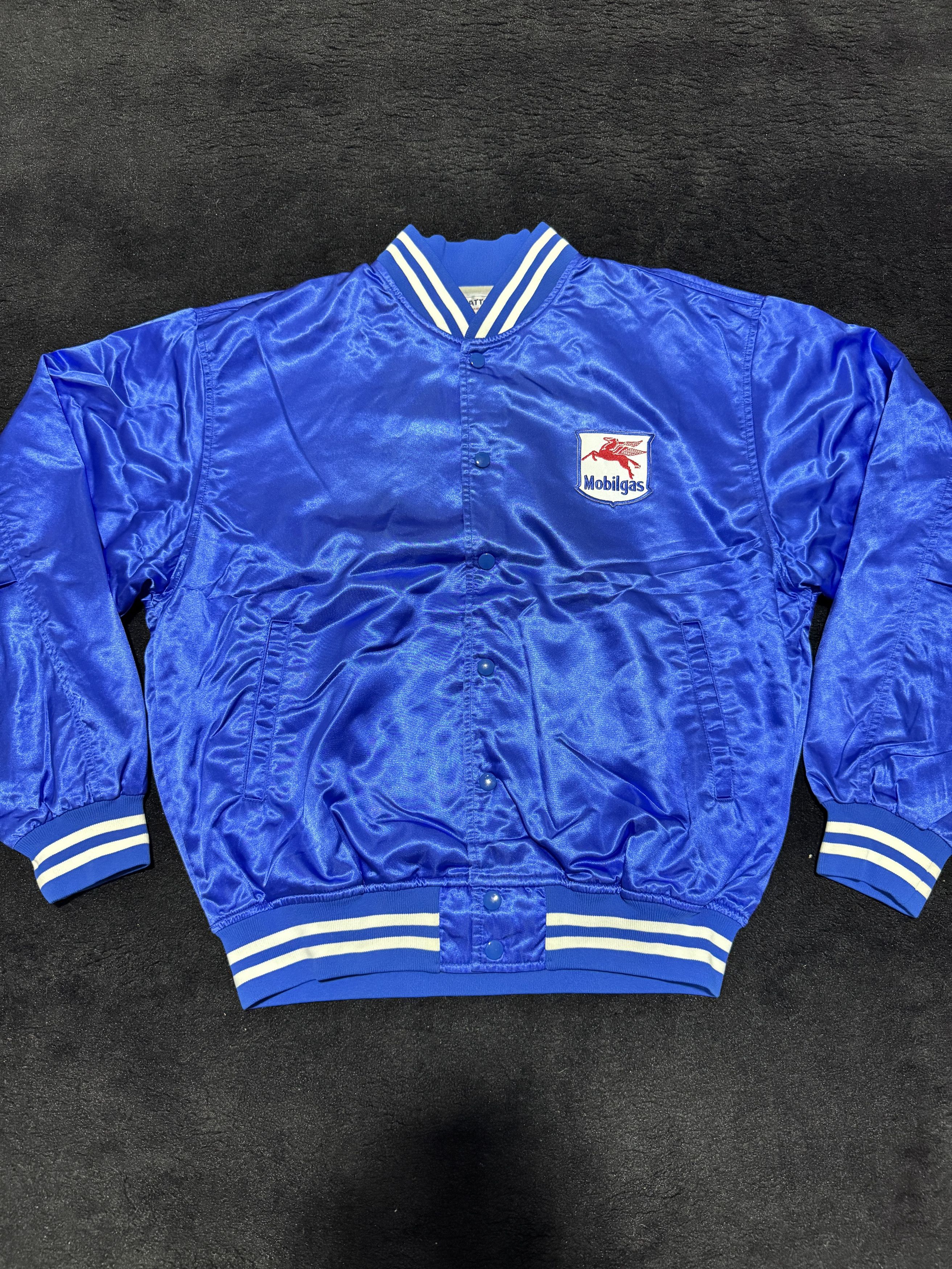 Sports Specialties Vintage Mobilgas Patches Baseball Jacket Size US L / EU 52-54 / 3 - 1 Thumbnail