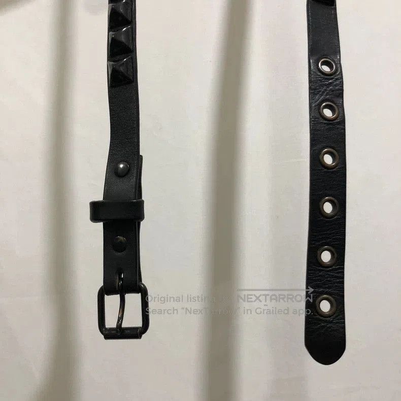 Number (N)ine number (n)ine rivet belt in black. Size ONE SIZE - 2 Thumbnail