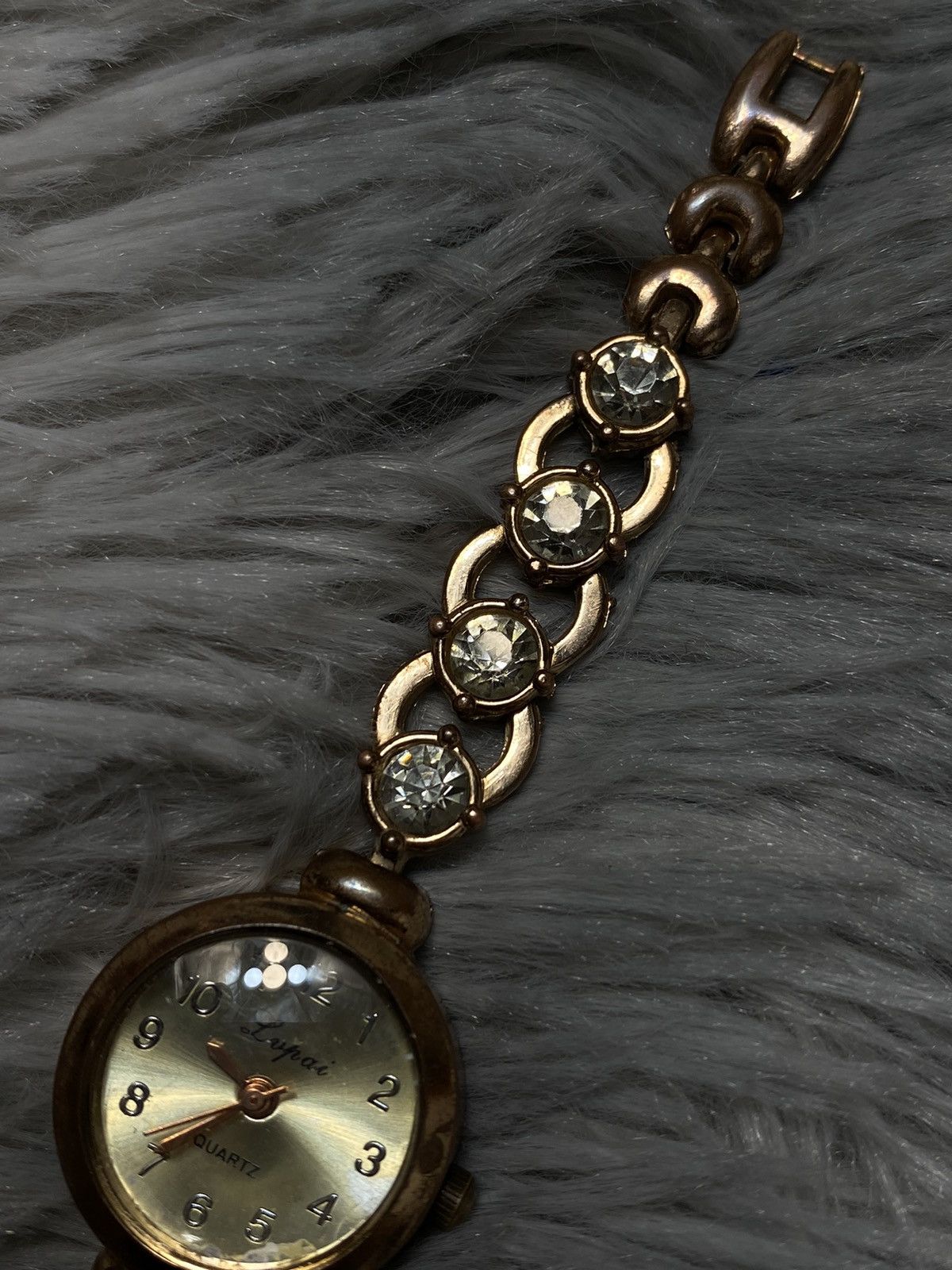 Japanese Brand × Jewelry × Vintage Rare Golden Radiance Bracelet Watch - Japanese Brand Size ONE SIZE - 7 Thumbnail