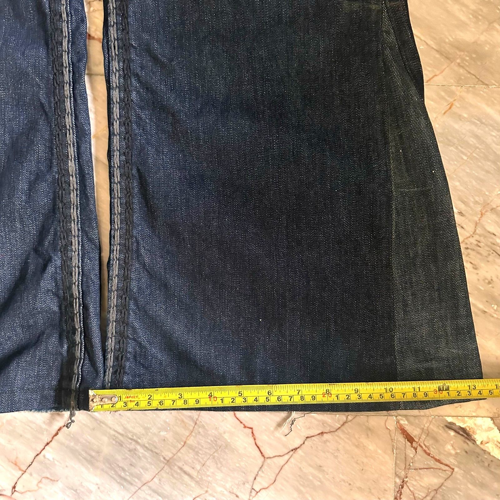 True Religion True Religion custom flared baggy wide leg jeans super qt Size US 40 / EU 56 - 9 Thumbnail