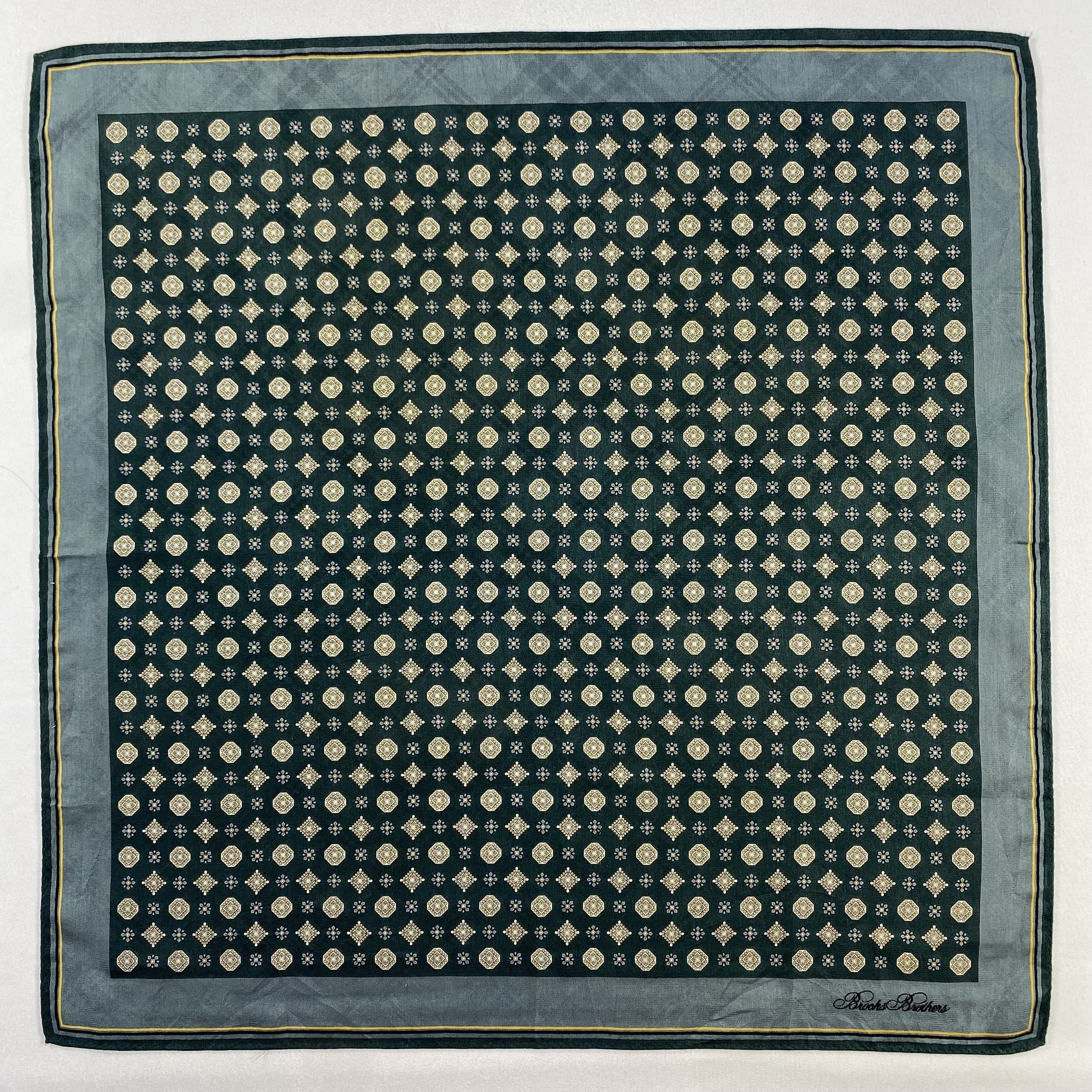 Brooks Brothers × Vintage Brooks Brothers Bandana/ Handkerchief / Neckerchief-P689 Size ONE SIZE - 1 Thumbnail