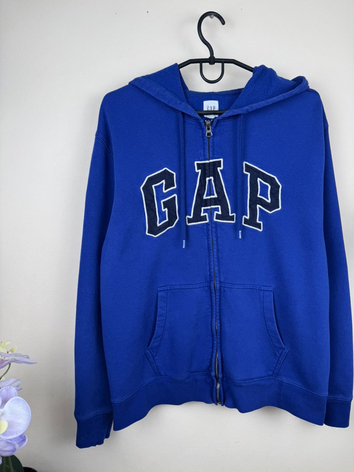 Gap Gap T shirt Blue L Hoodie Full Zip Casual Streetwear Size US L / EU 52-54 / 3 - 6 Thumbnail