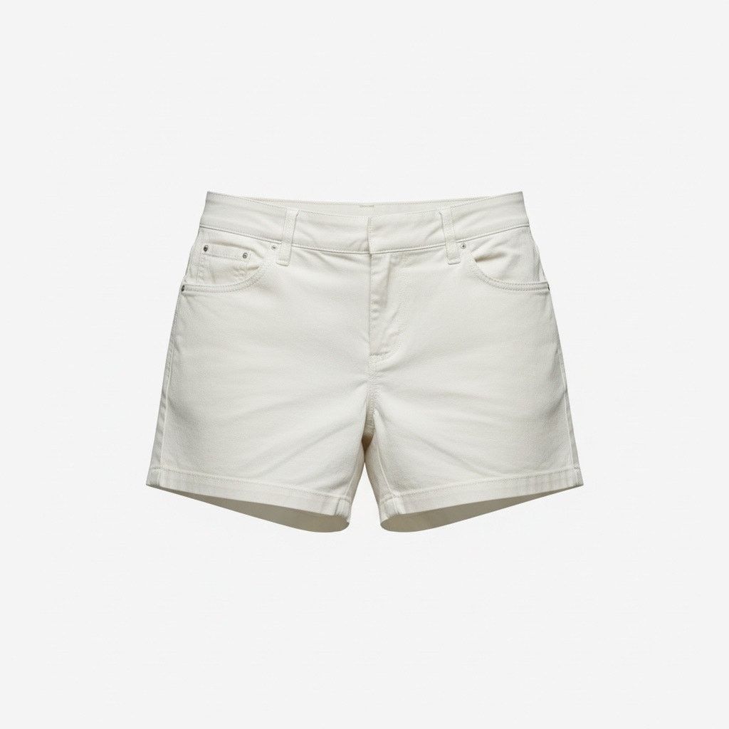 Loft LOFT Outlet Women’s White Casual Shorts Size 4 4” Inseam Size 27" / US 4 / IT 40 - 1 Thumbnail