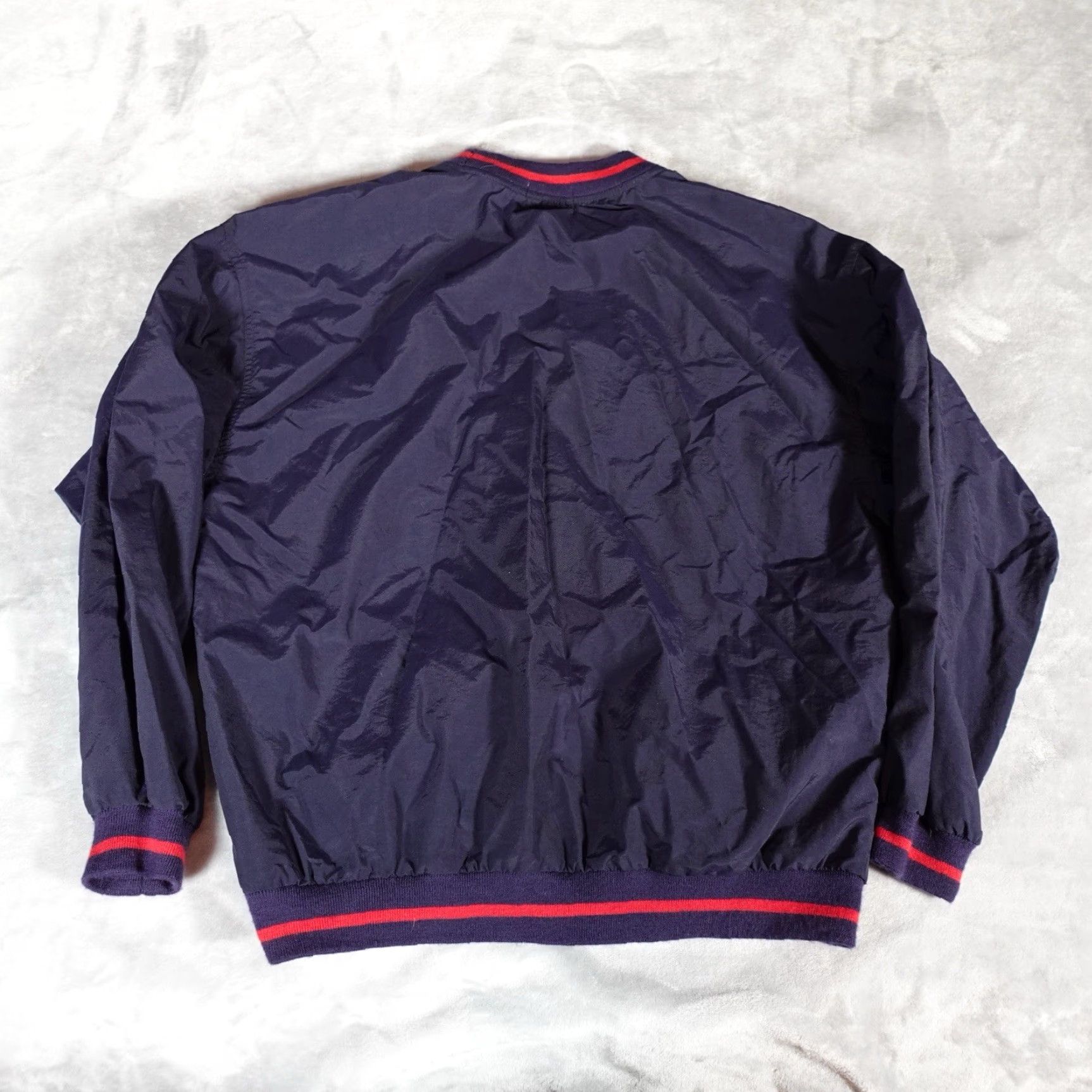 Izod VINTAGE IZOD Windbreaker Jacket Mens M Nylon Lightweight Blue 90s Size US M / EU 48-50 / 2 - 4 Thumbnail