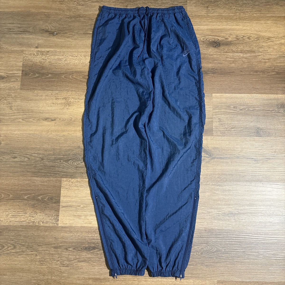 Nike Vintage Nike Navy Track Pants Size L Size US 36 / EU 52 - 1 Thumbnail